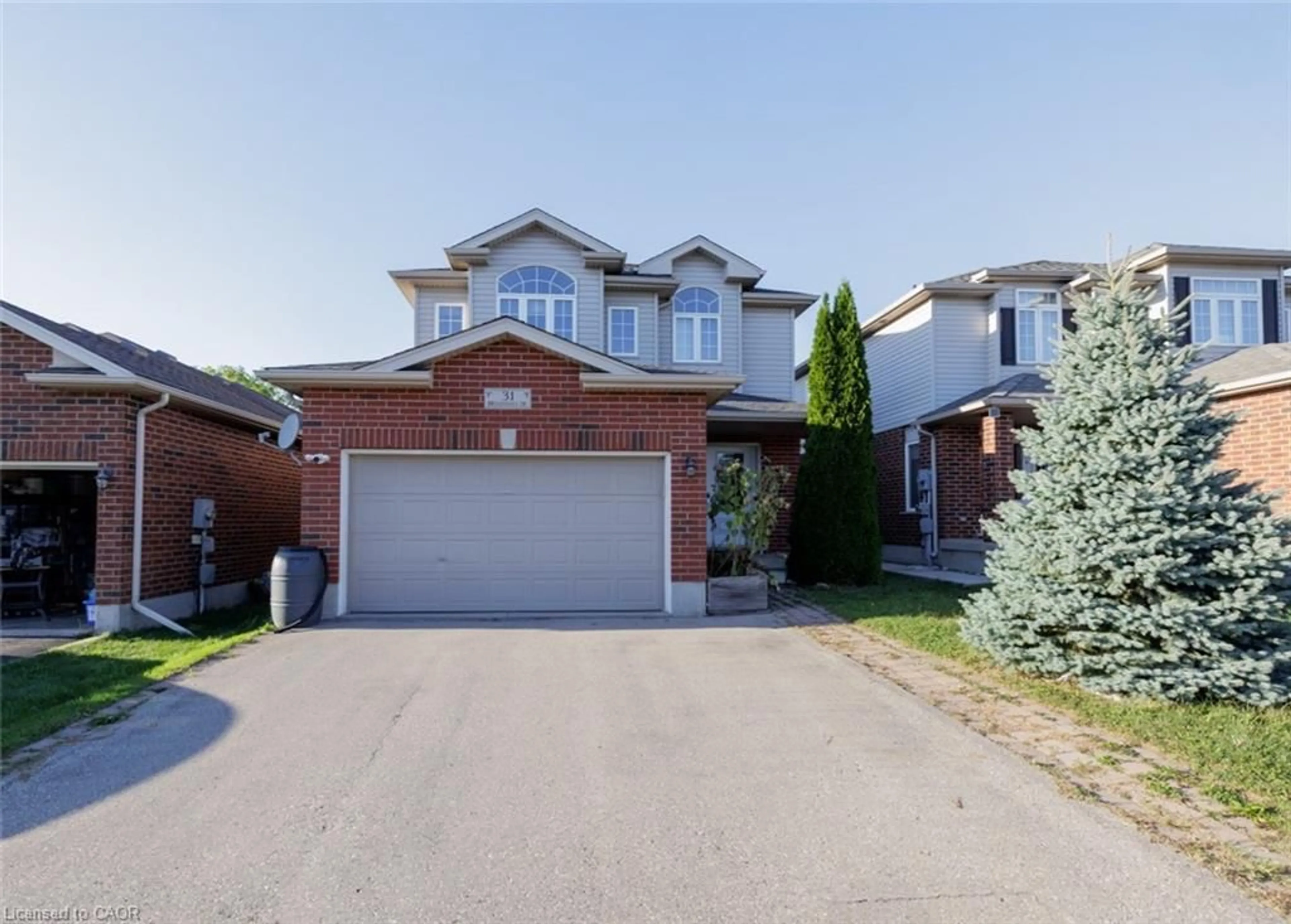 Home with brick exterior material, street for 31 Broadoaks Dr, Cambridge Ontario N1T 2C3