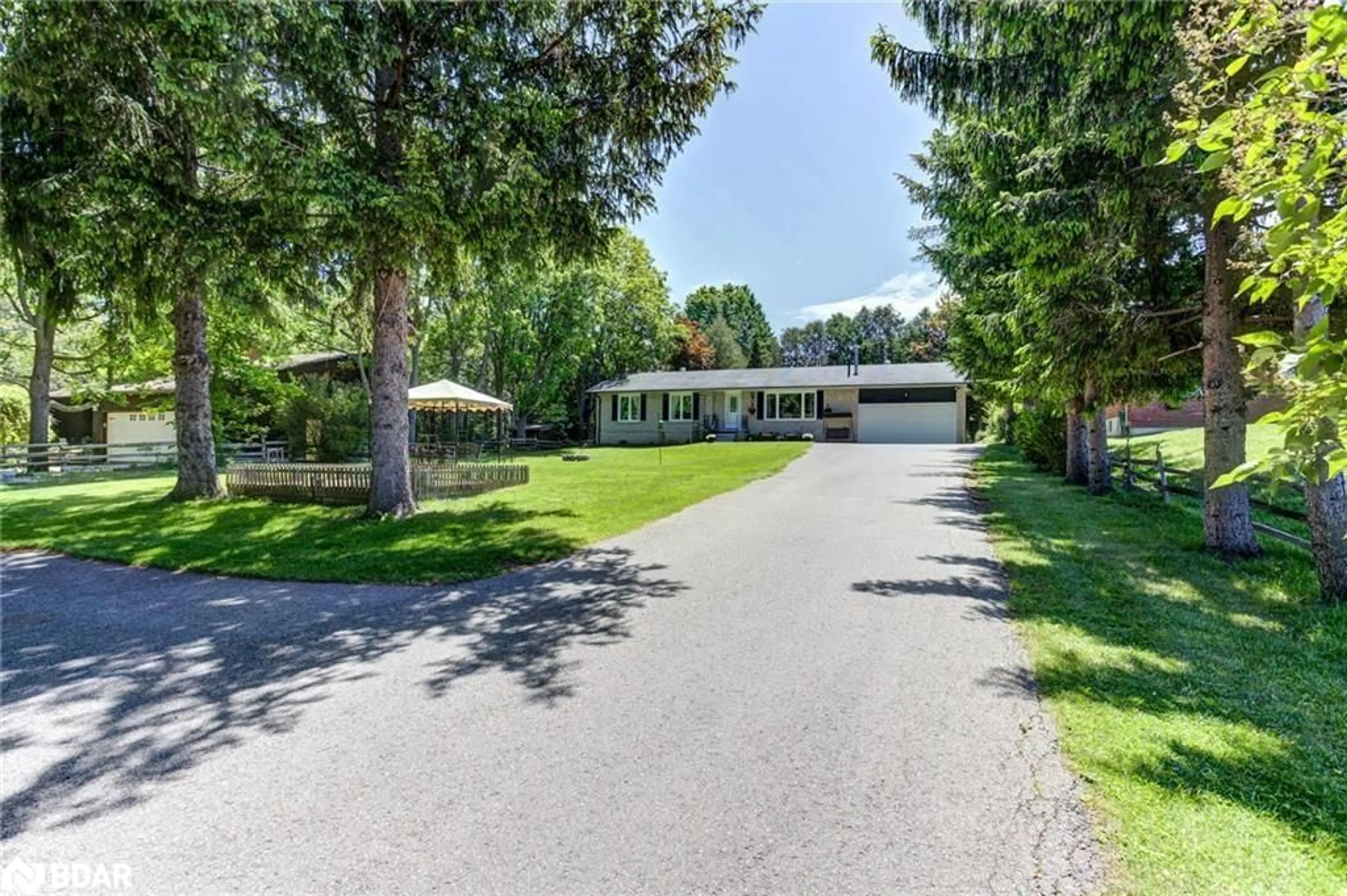 A pic from outside/outdoor area/front of a property/back of a property/a pic from drone, street for 7987 County Road 1 Rd, Adjala-Tosorontio Ontario L0G 1L0