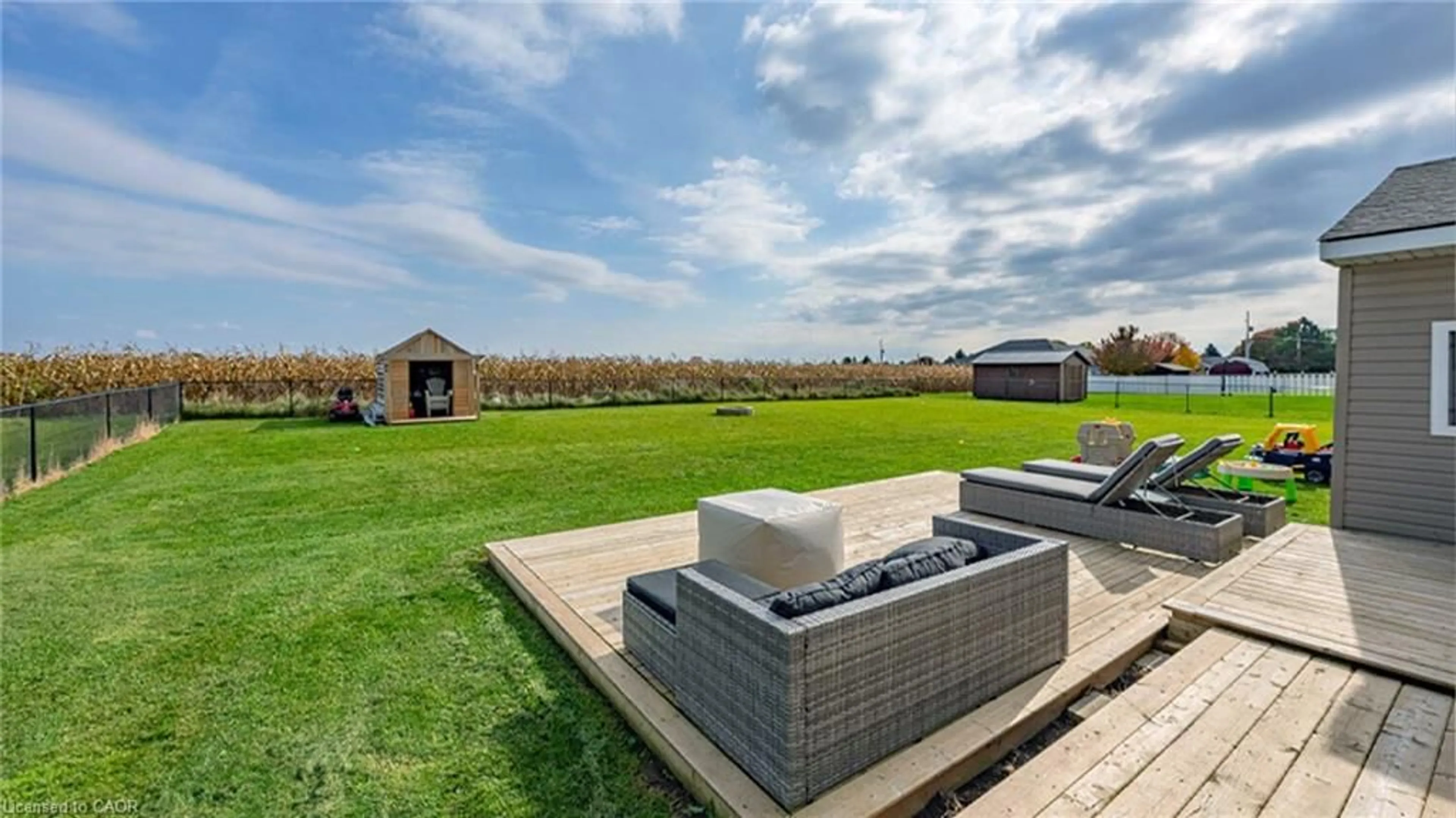 Patio, water/lake/river/ocean view for 1076 Brussels Line, Wroxeter Ontario N0G 2X0