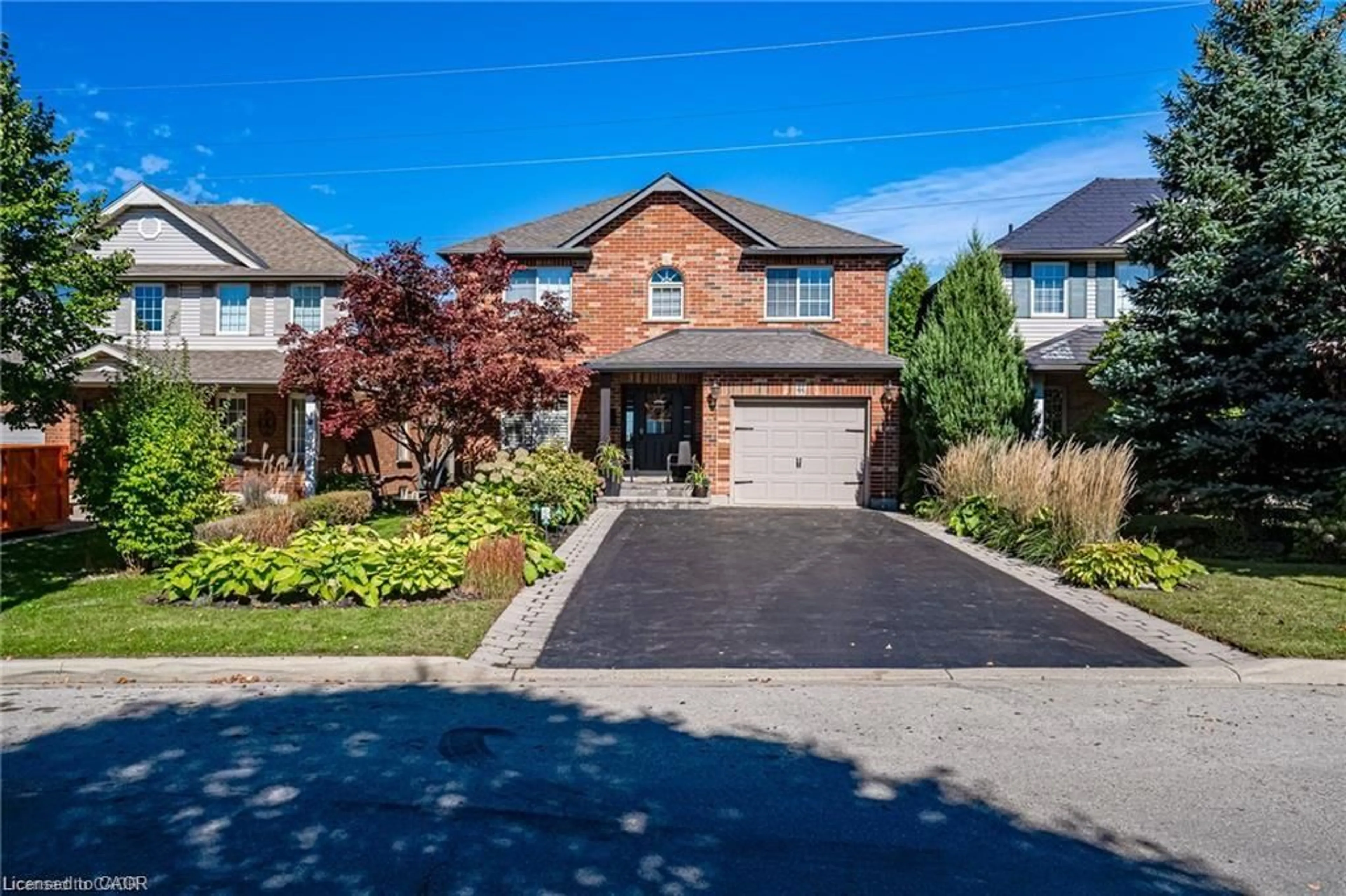 Home with brick exterior material, street for 44 Grassyplain Dr, Hamilton Ontario L0R 1W0