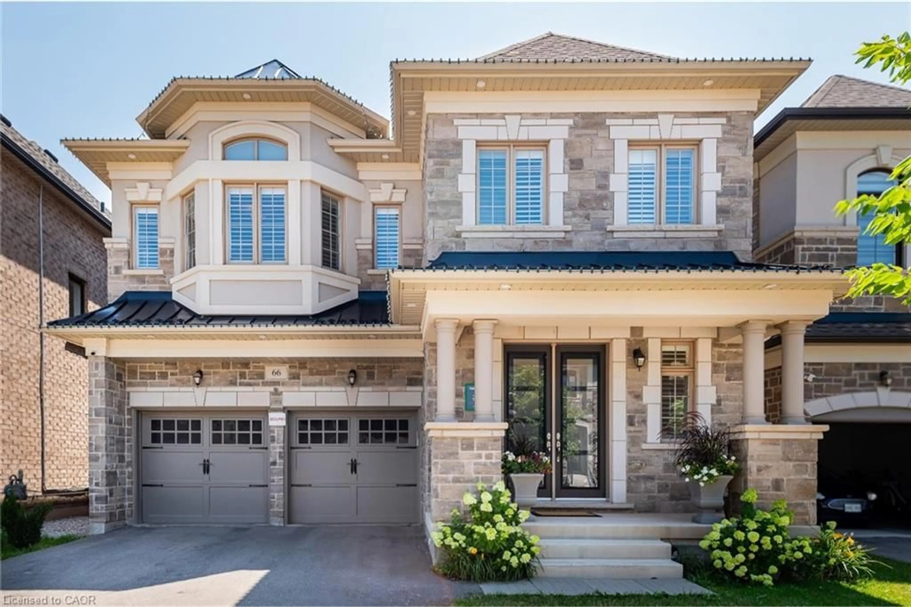 Home with brick exterior material, street for 66 Merlin St, Oakville Ontario L6H 0Z4