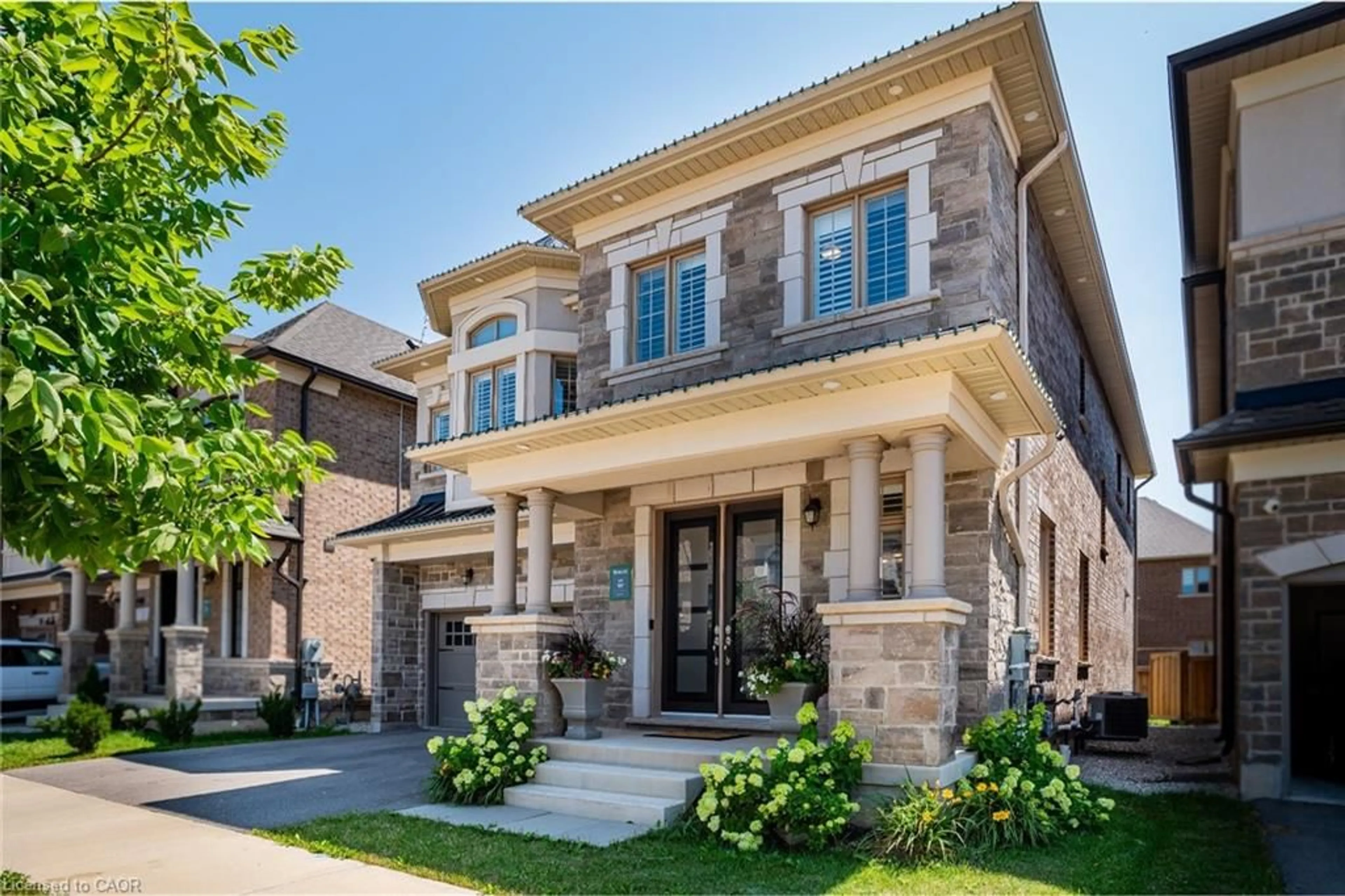 Home with brick exterior material, street for 66 Merlin St, Oakville Ontario L6H 0Z4