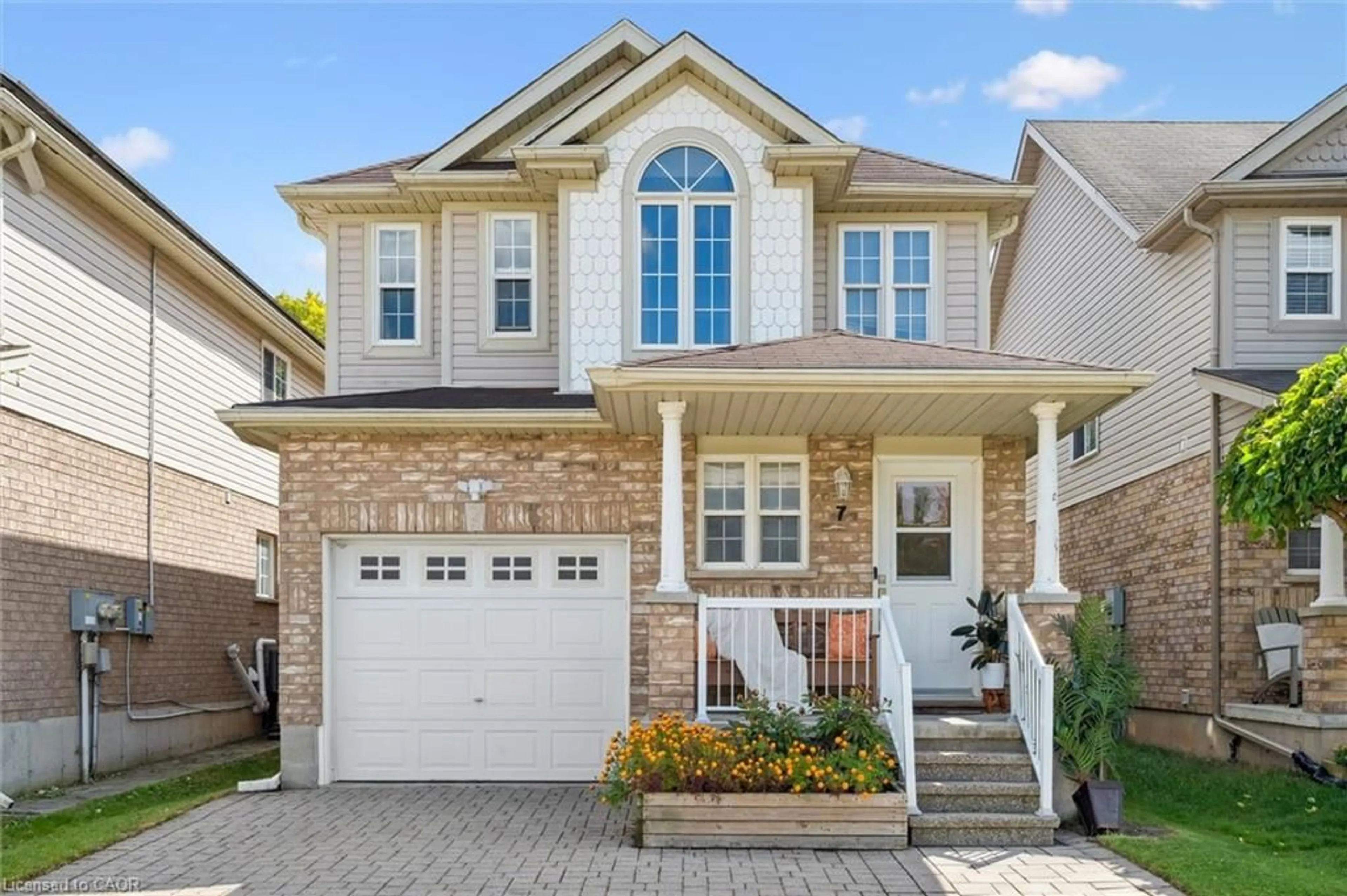 Home with brick exterior material, street for 7 Mahogany St, Kitchener Ontario N2E 3Z2