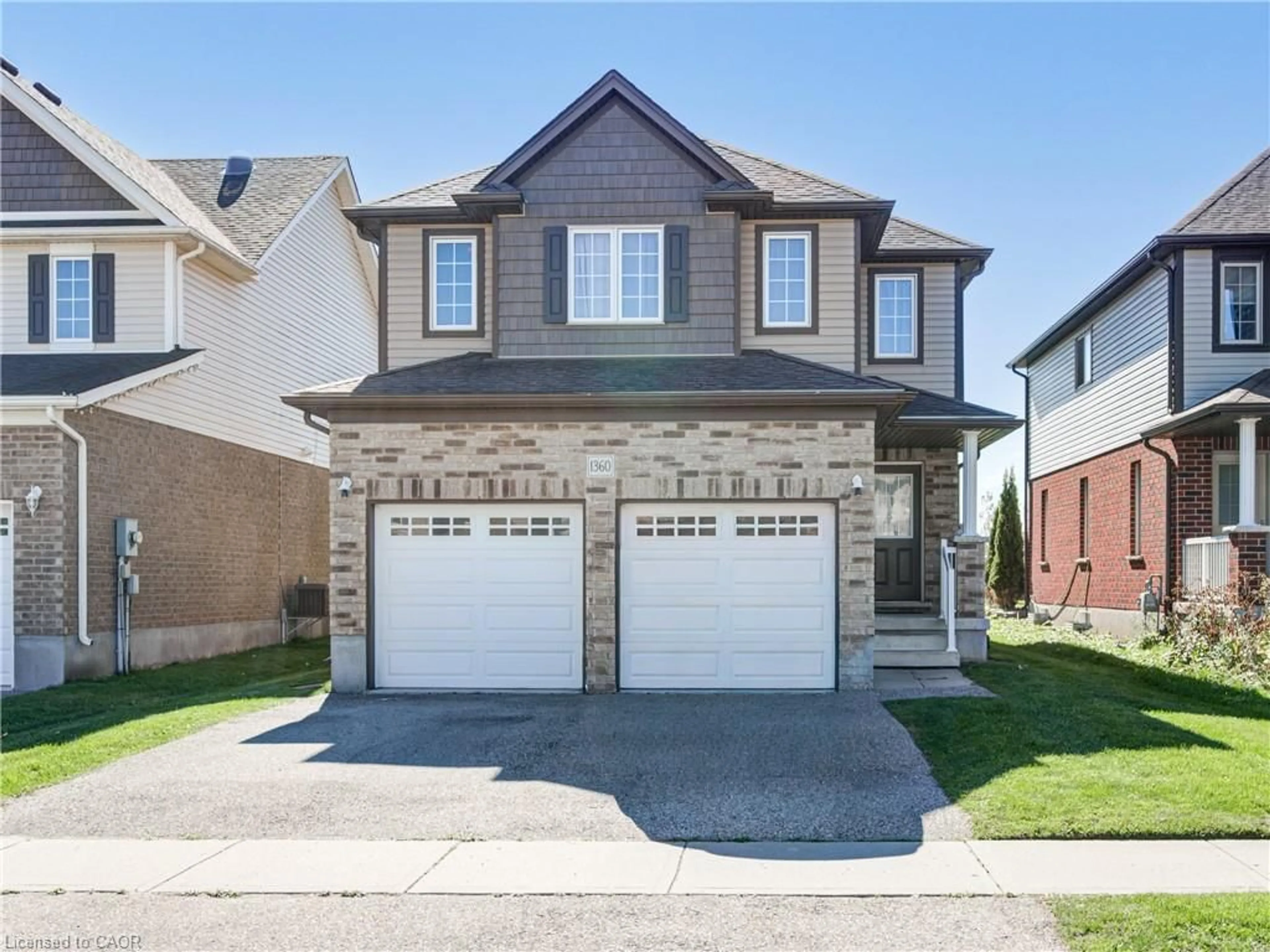 Home with brick exterior material, street for 1360 Caen Ave, Woodstock Ontario N4T 0G3