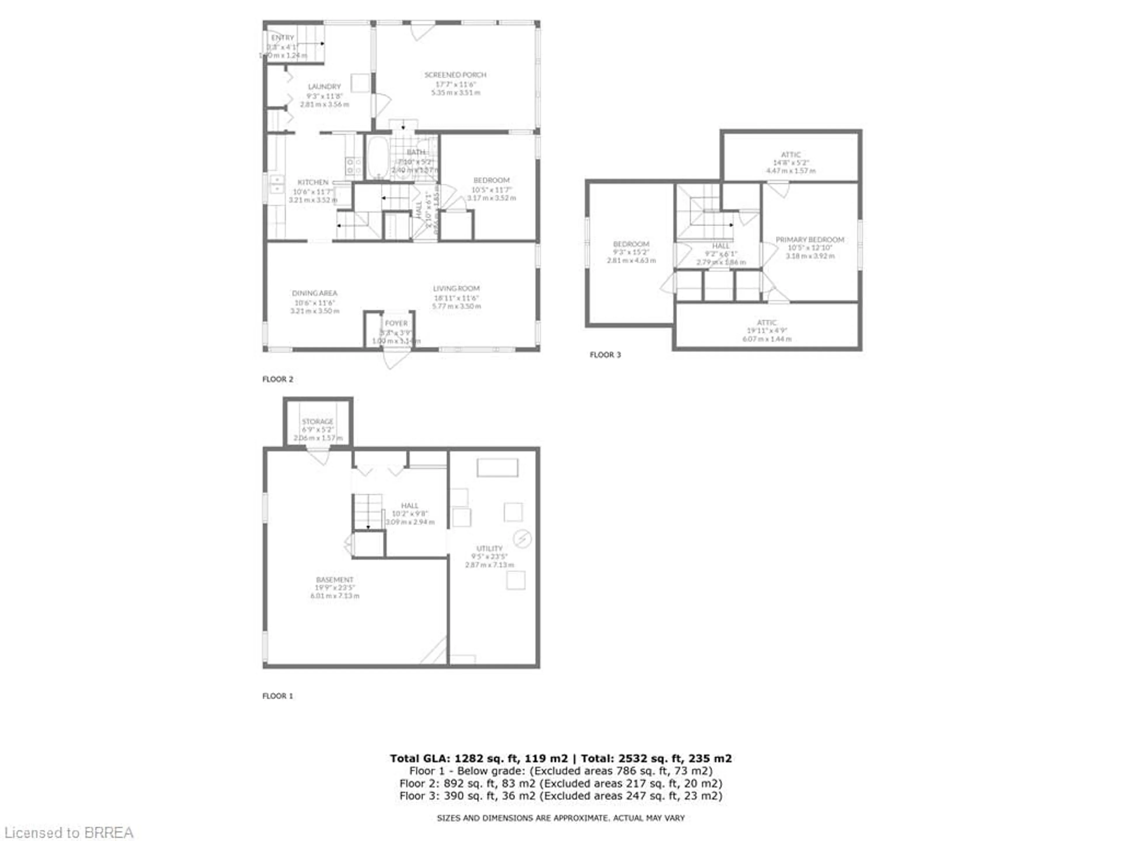 Floor plan for 460 Burtch Rd, Mount Pleasant Ontario N0E 1K0
