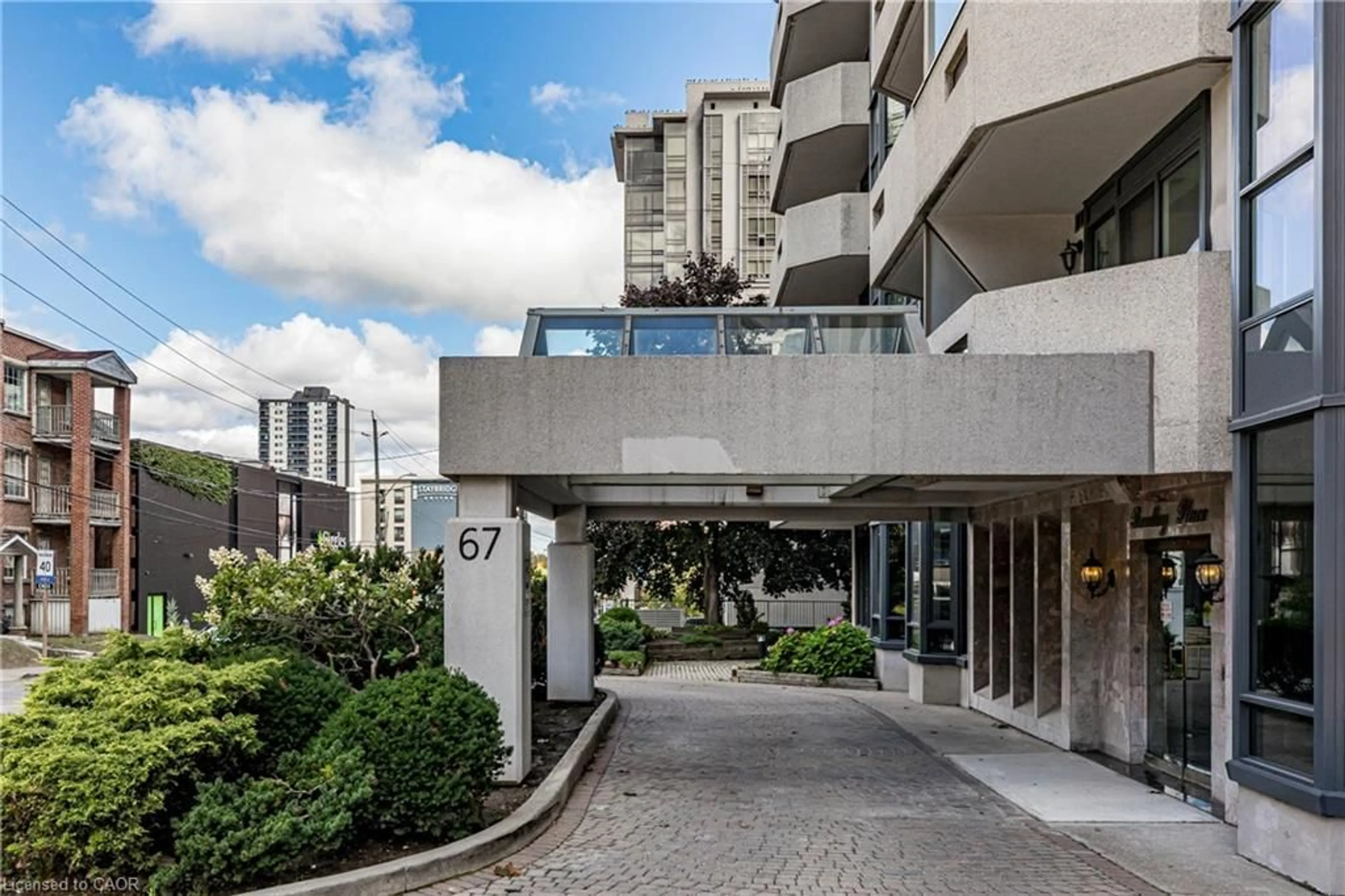 Indoor foyer for 67 Caroline St #304 (3D), Hamilton Ontario L8P 3K6
