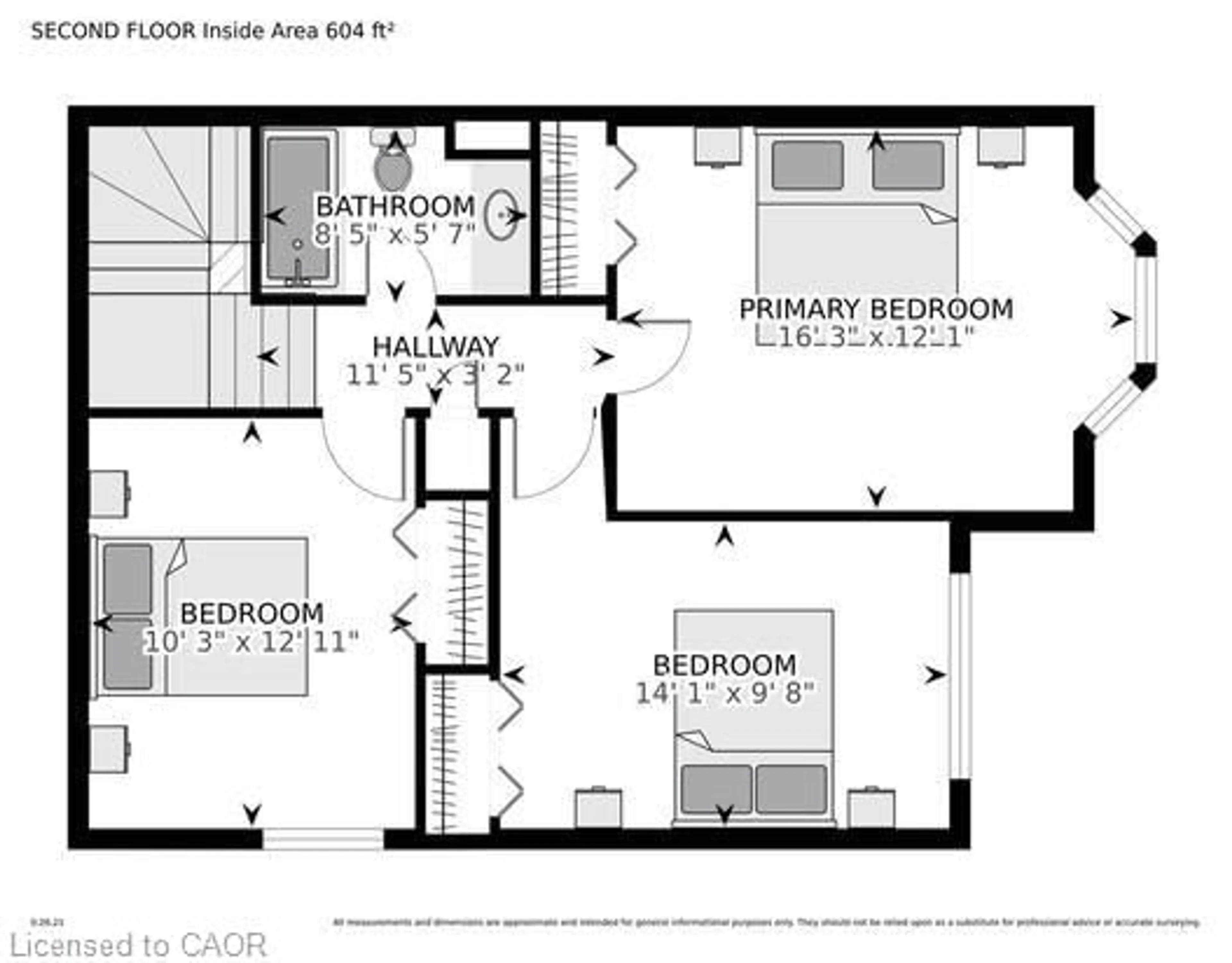 Floor plan for 941 Gordon St #56, Guelph Ontario N1G 4R9