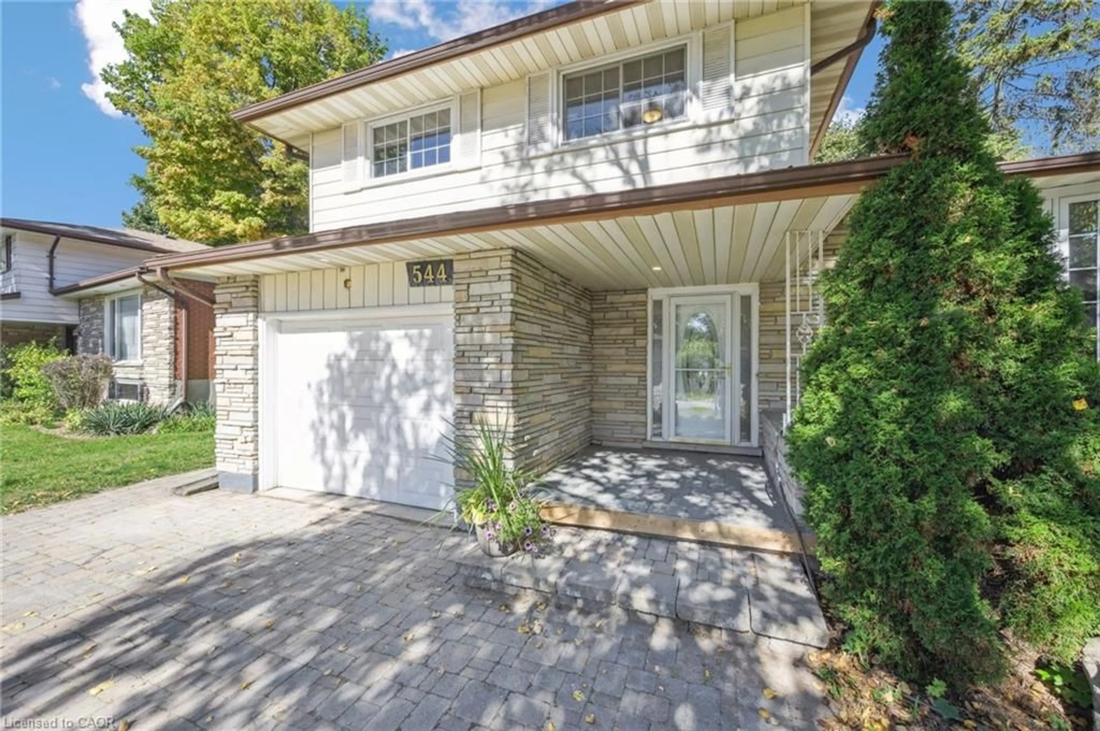 Home with brick exterior material, street for 544 Glen Manor Blvd, Waterloo Ontario N2L 4T6