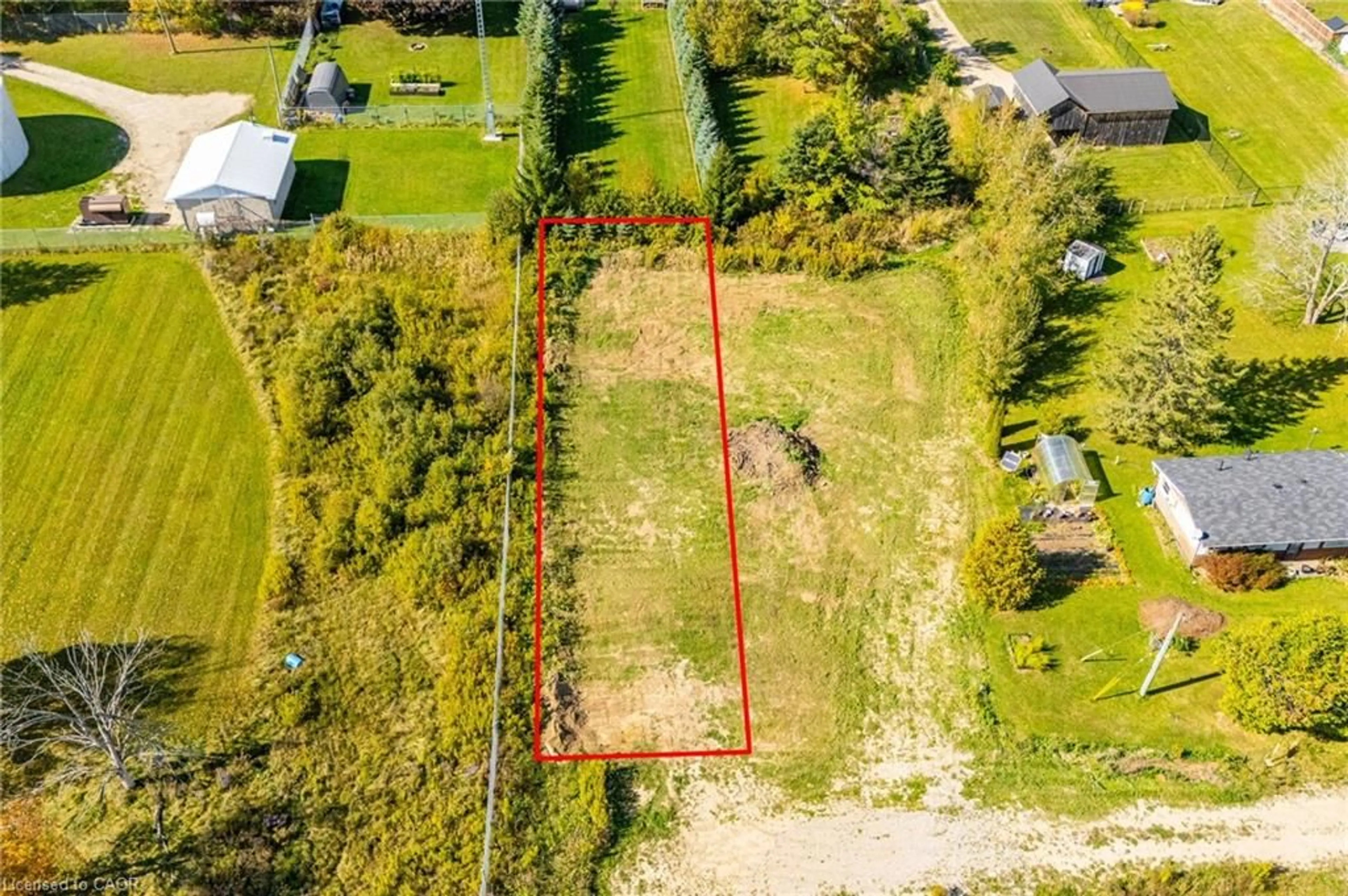 A pic from outside/outdoor area/front of a property/back of a property/a pic from drone, unknown for LOT 18 Gold St, Dundalk Ontario N0C 1B0