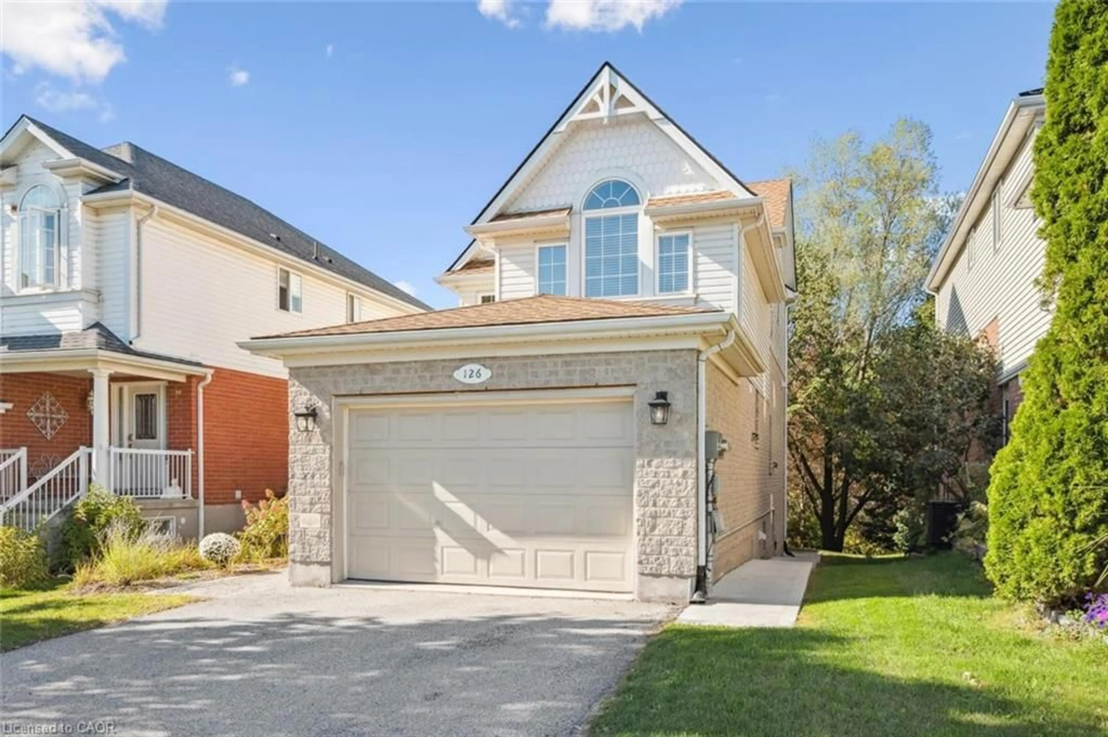 Home with brick exterior material, street for 126 Farley Dr, Guelph Ontario N1L 1M3