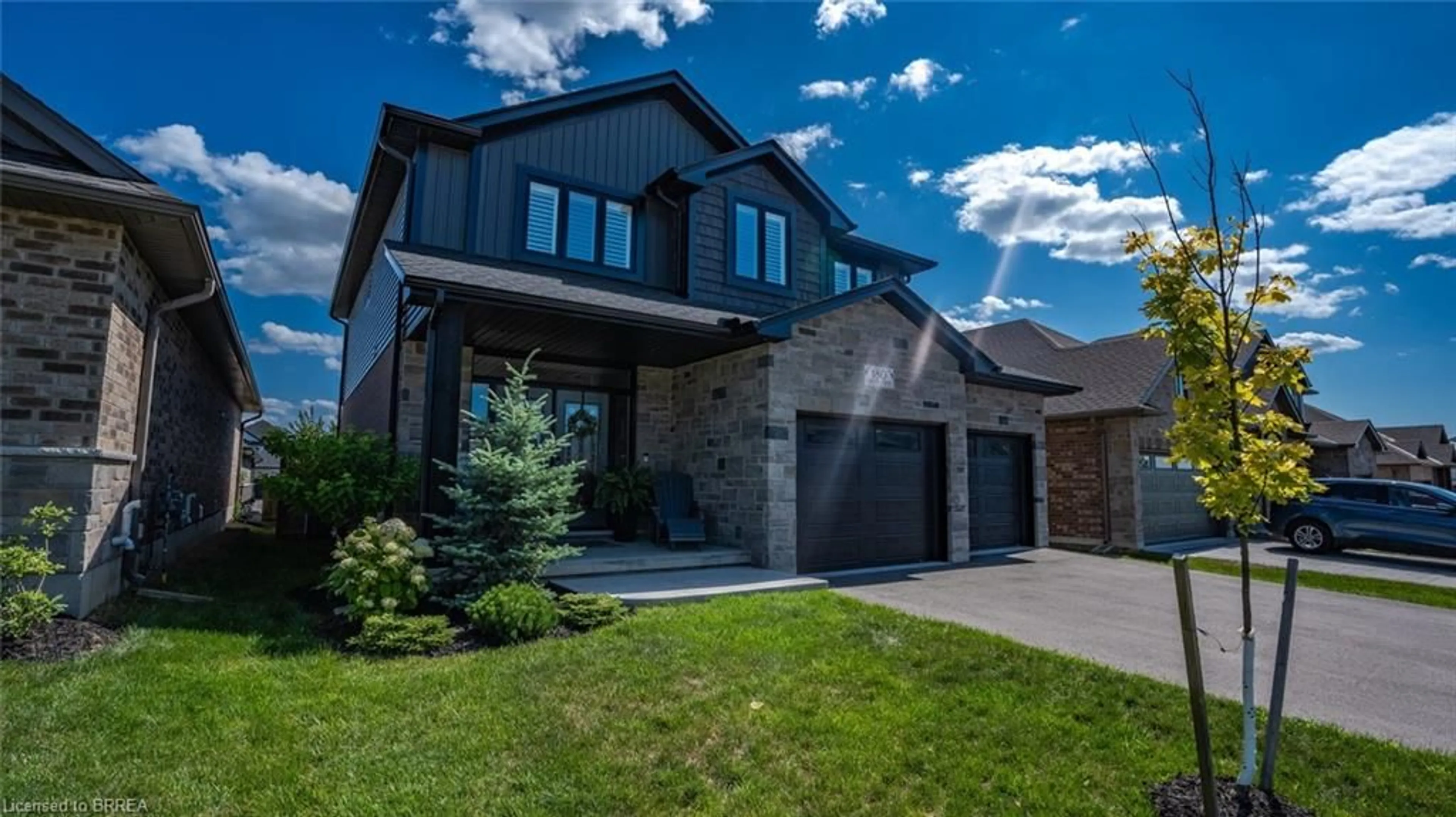 Home with brick exterior material, street for 180 Gibbons St, Waterford Ontario N0E 1Y0