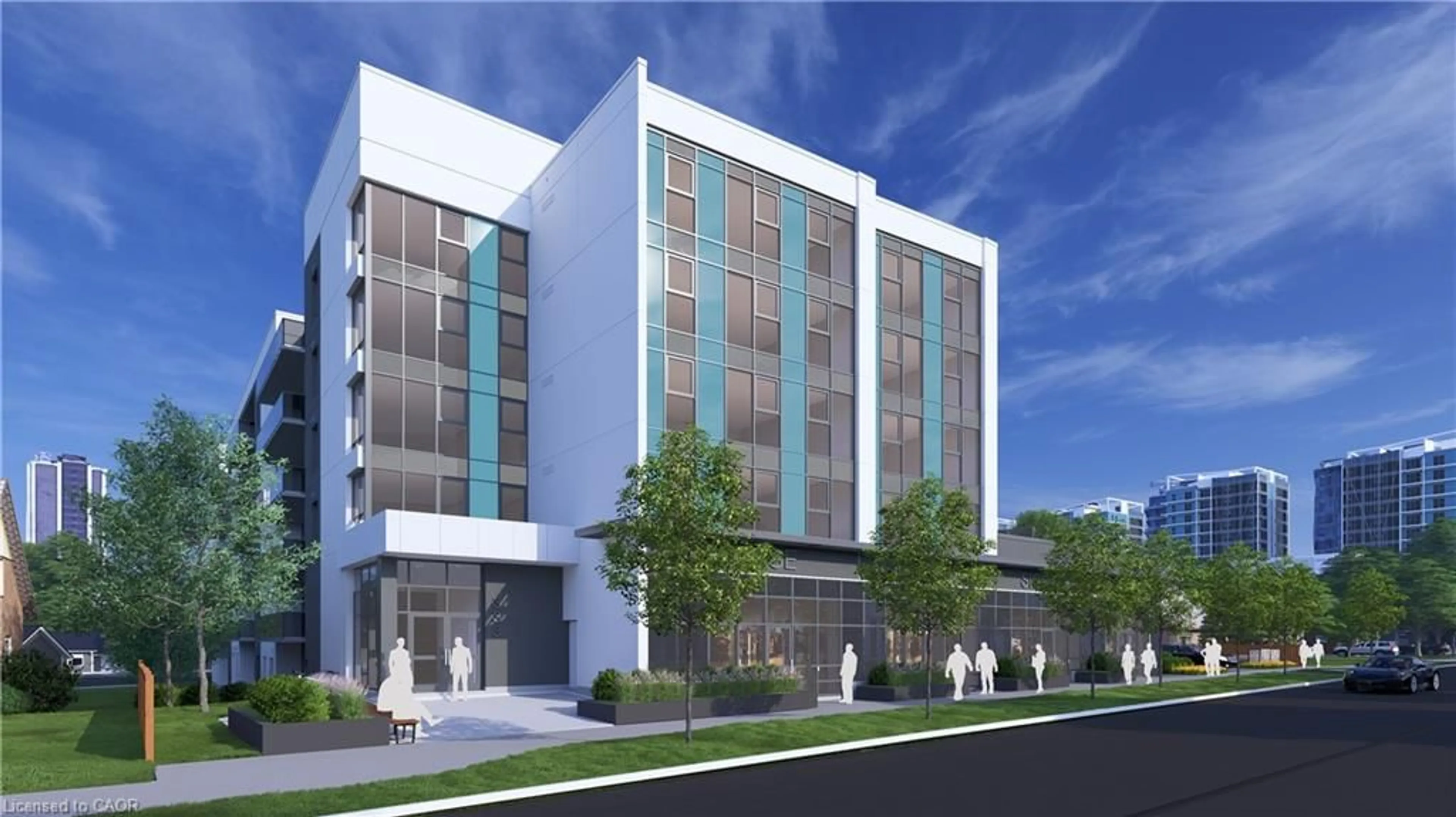 Indoor foyer for 333 Albert St #711, Waterloo Ontario N2L 0L1