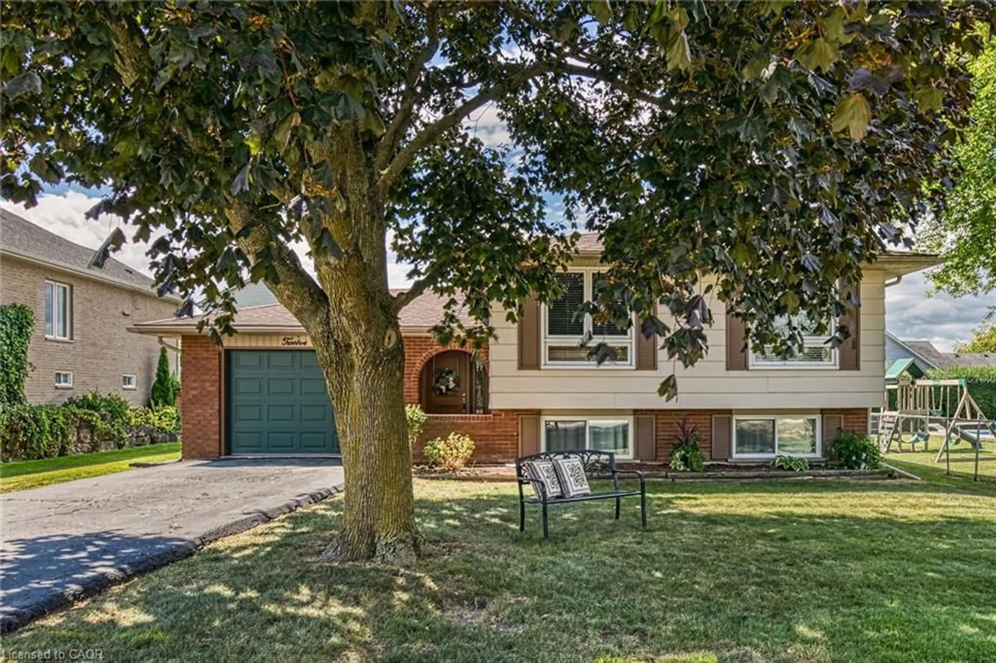 Home with brick exterior material, street for 12 Athens St, Hagersville Ontario N0A 1H0