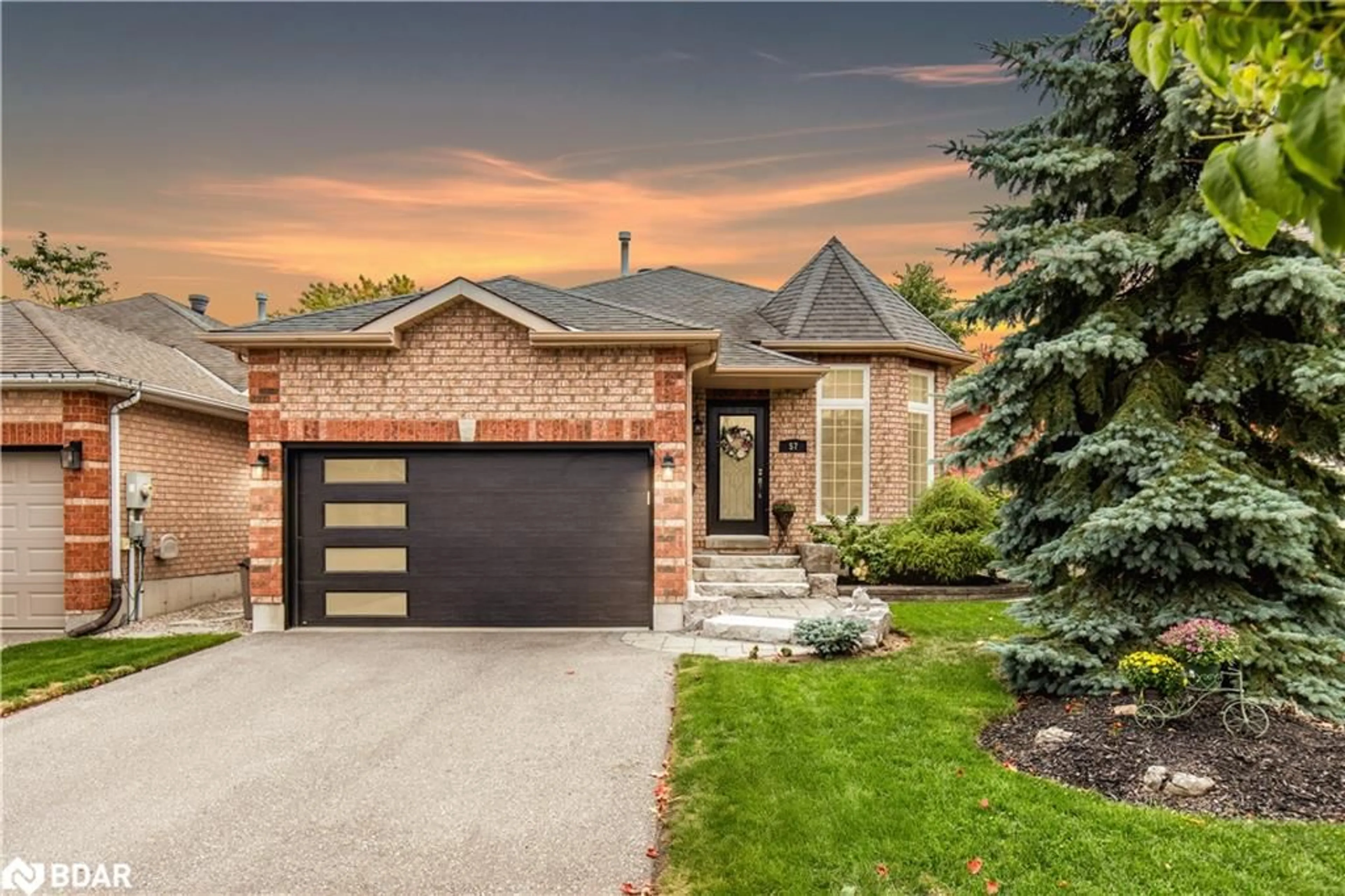 Home with brick exterior material, street for 57 Forest Dale Dr, Barrie Ontario L4M 6M9