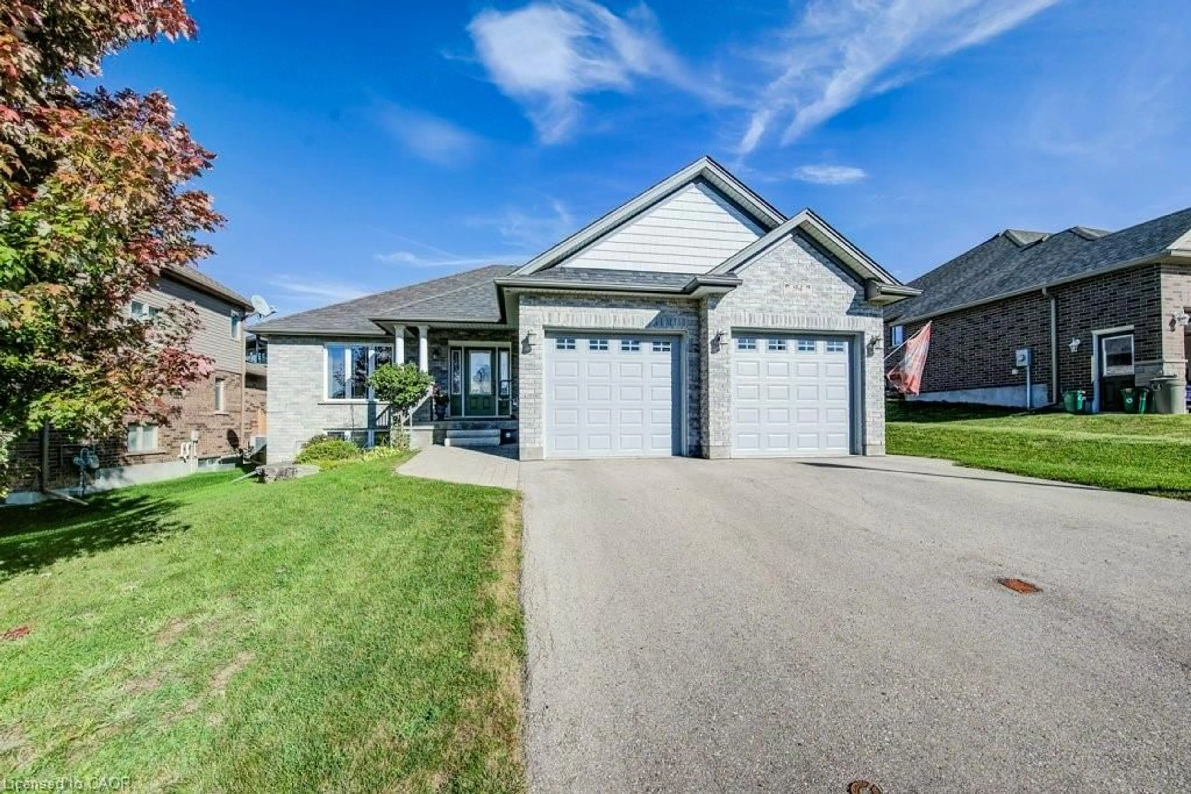Home with brick exterior material, street for 94 Andrews Dr, Drayton Ontario N0G 1P0