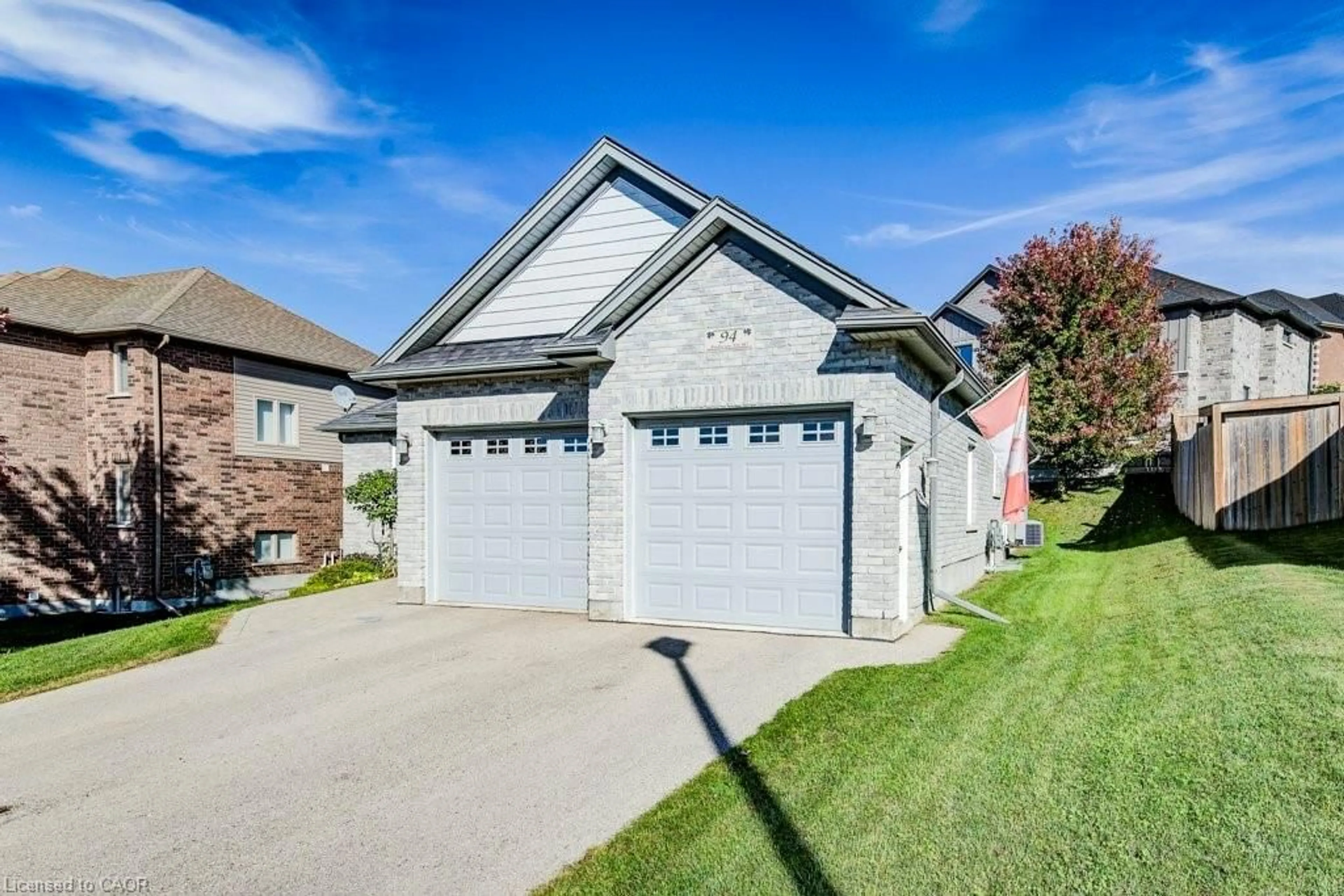 Home with brick exterior material, street for 94 Andrews Dr, Drayton Ontario N0G 1P0
