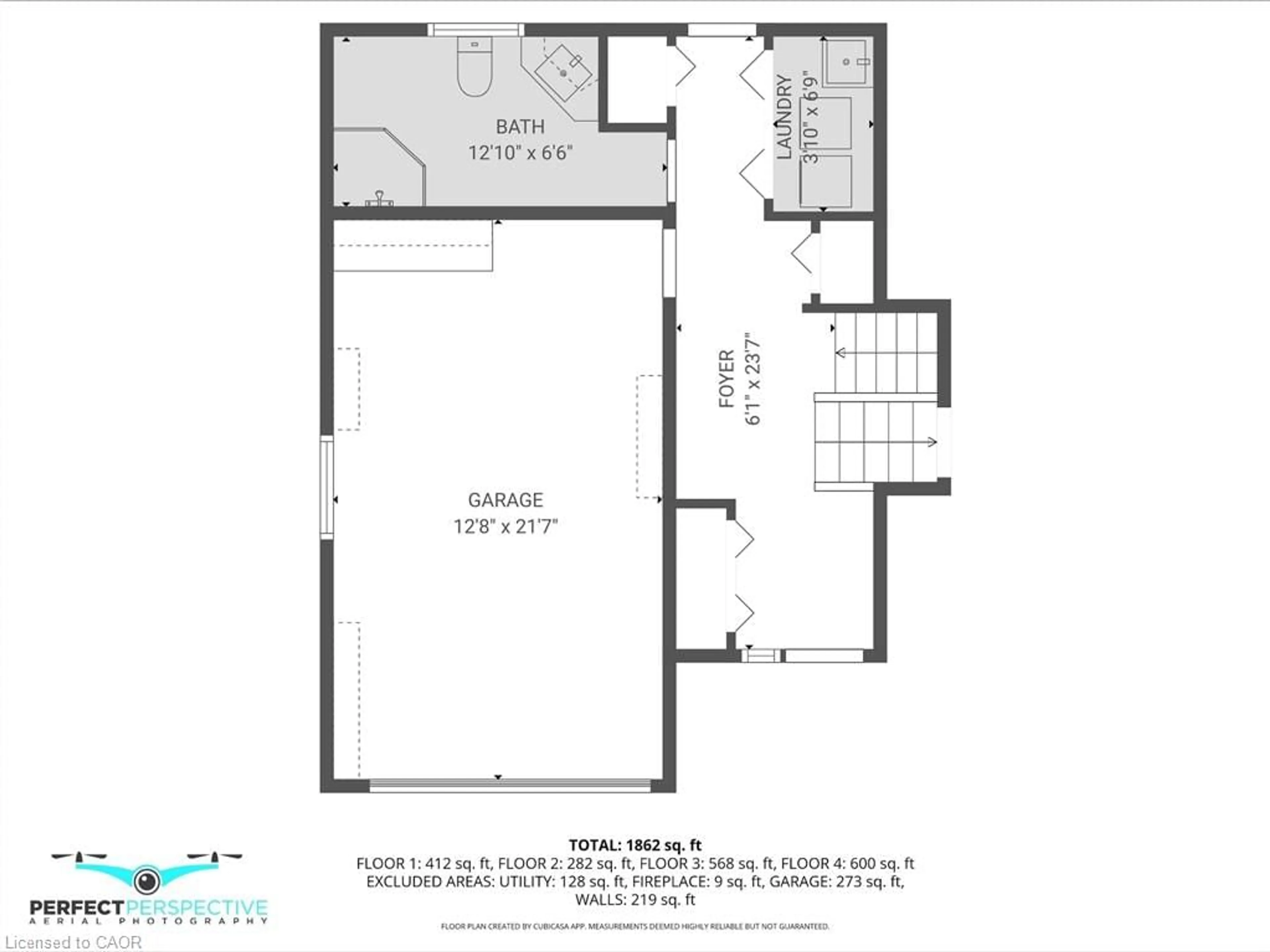 Floor plan for 21 Carriage Rd, Simcoe Ontario N3Y 4Y3