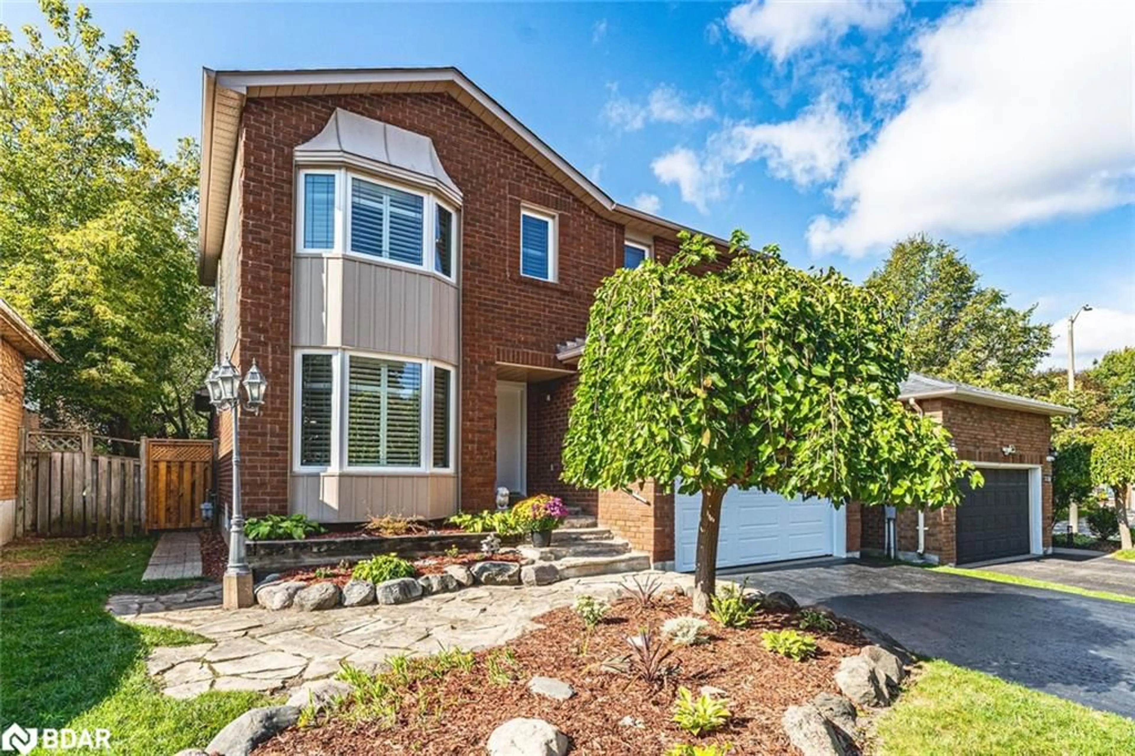 Home with brick exterior material, street for 222 Bishop Dr, Barrie Ontario L4N 6X8