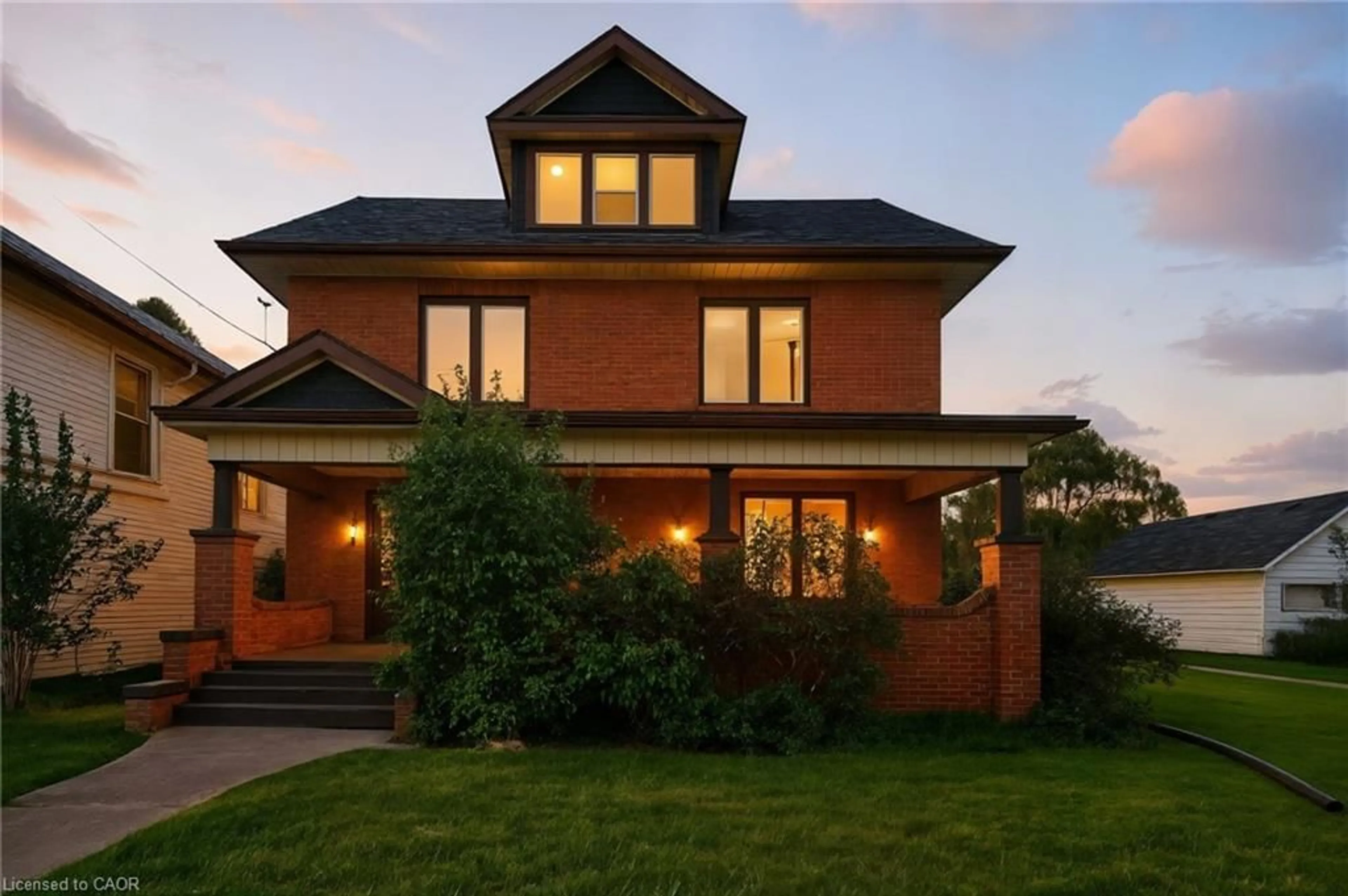 Home with brick exterior material, street for 49 Talbot Rd, Canfield Ontario N0A 1C0