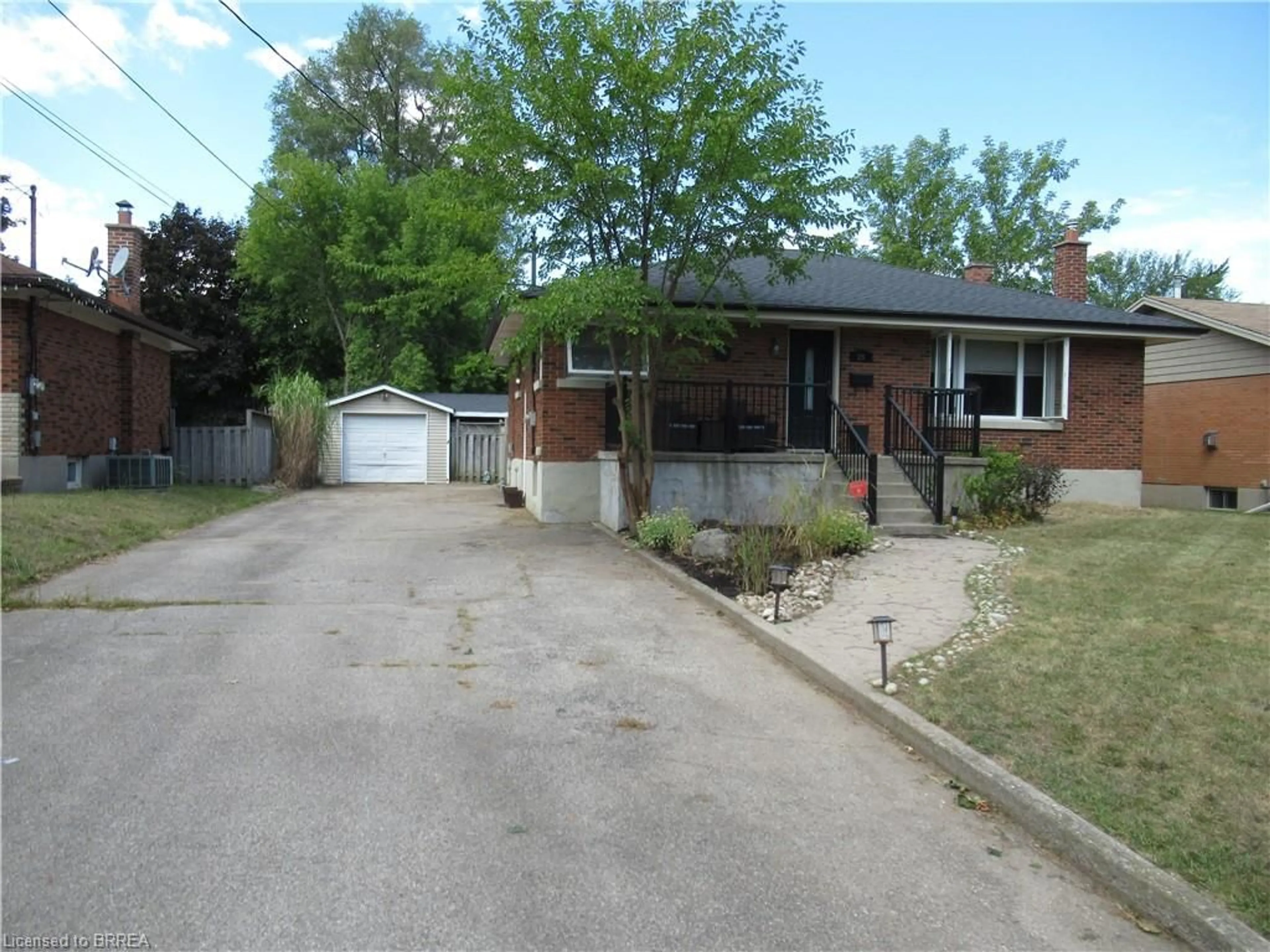 Home with brick exterior material, street for 26 Terrance Dr, Brantford Ontario N3R 3G1
