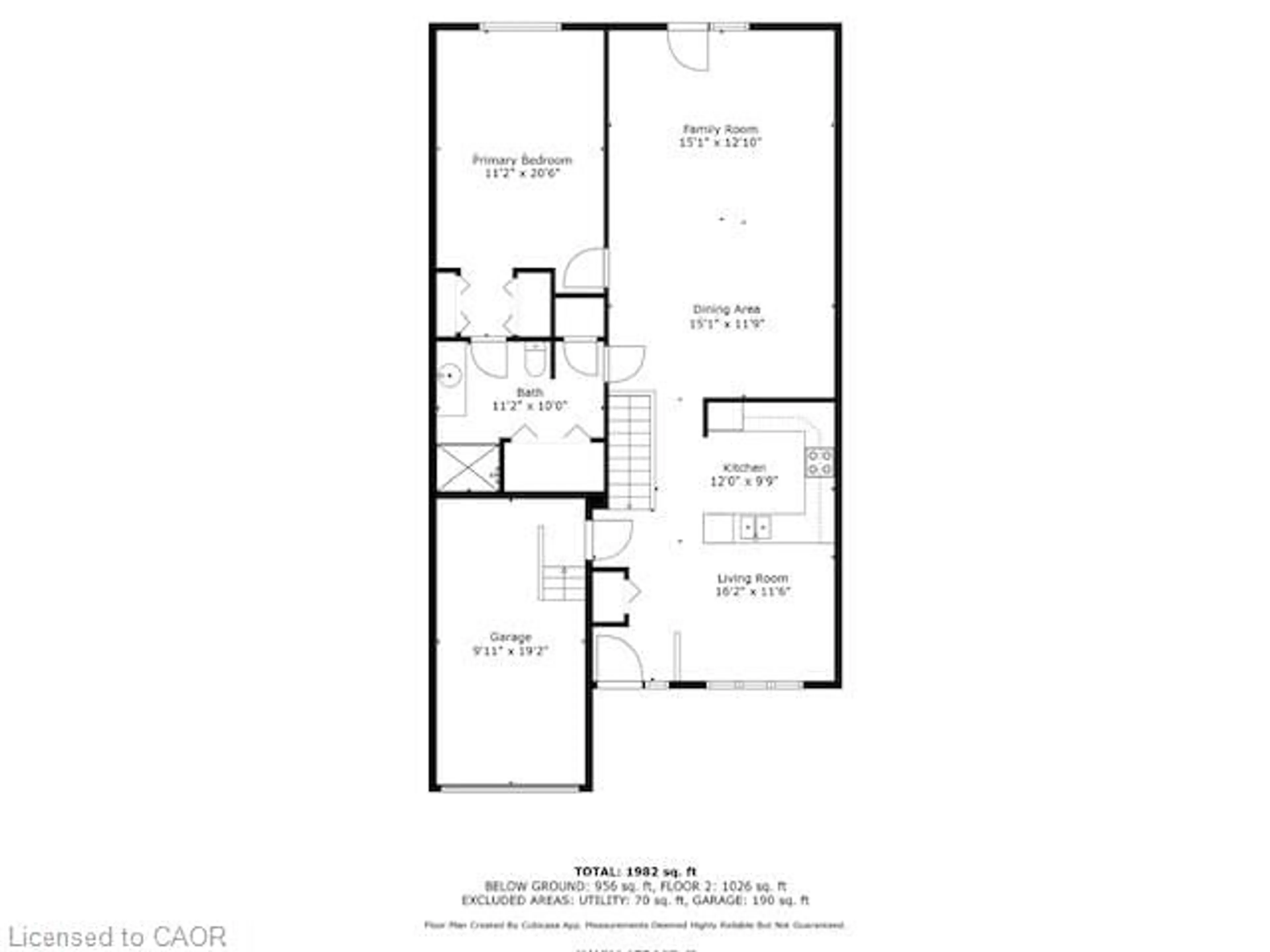 Floor plan for 409 Queen St #8, Simcoe Ontario N3Y 0A1