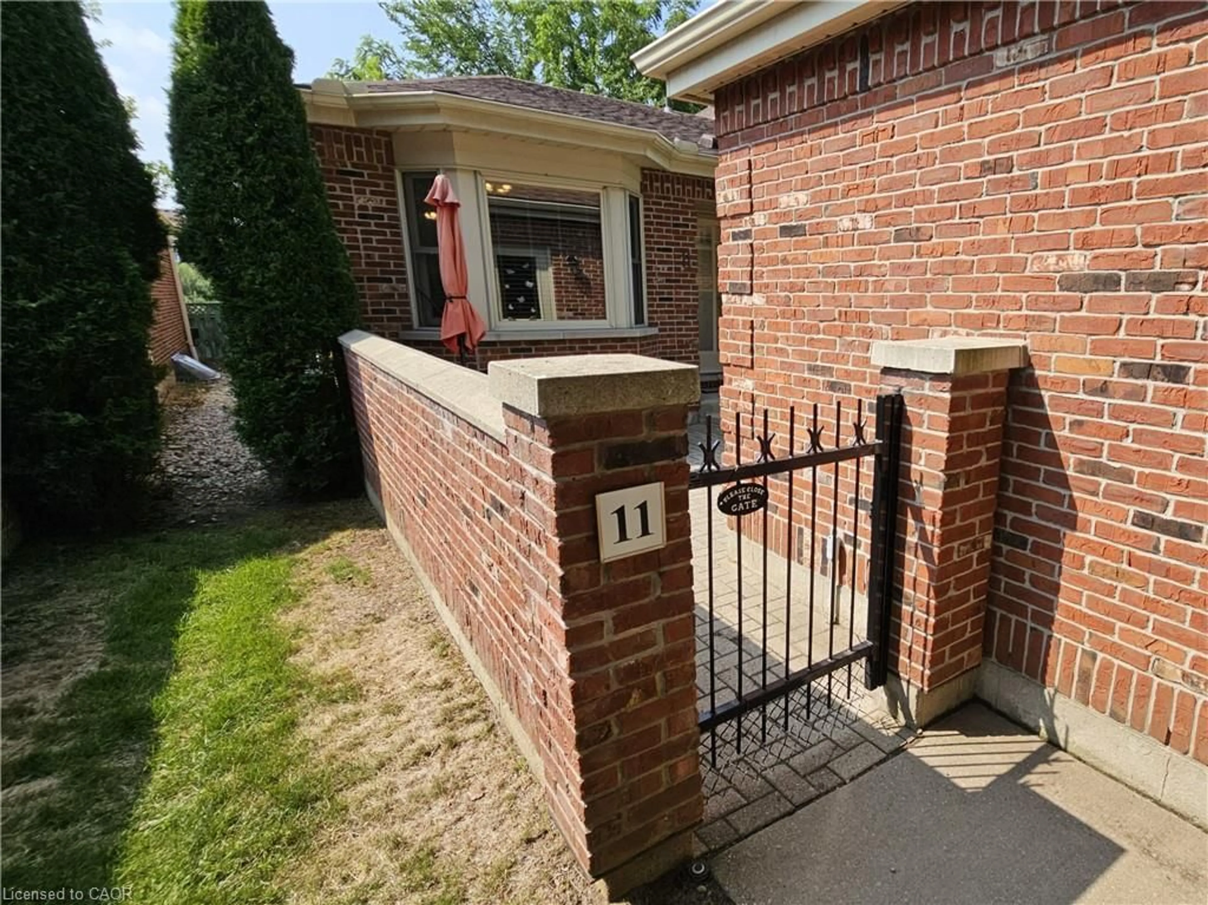 Home with brick exterior material, street for 42 Donly Dr #11, Simcoe Ontario N3Y 5L2