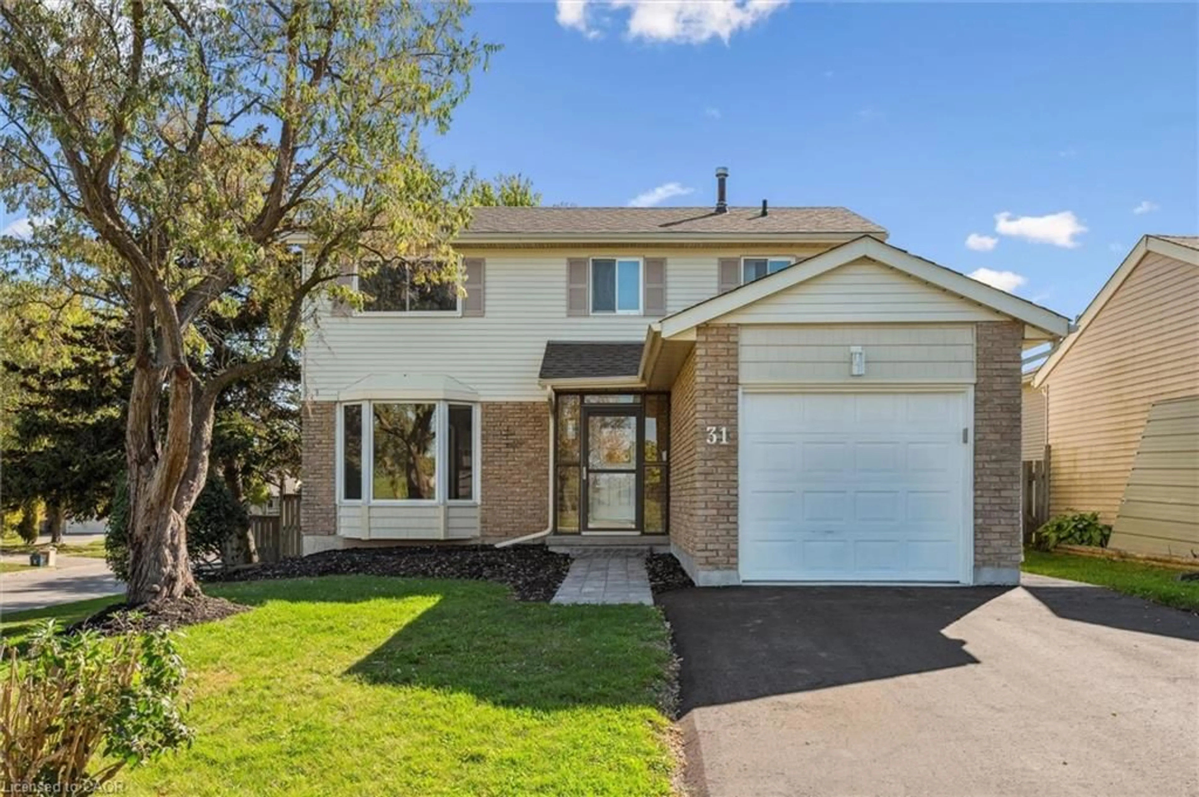 Home with brick exterior material, street for 31 Parkland Cres, Kitchener Ontario N2N 1R5
