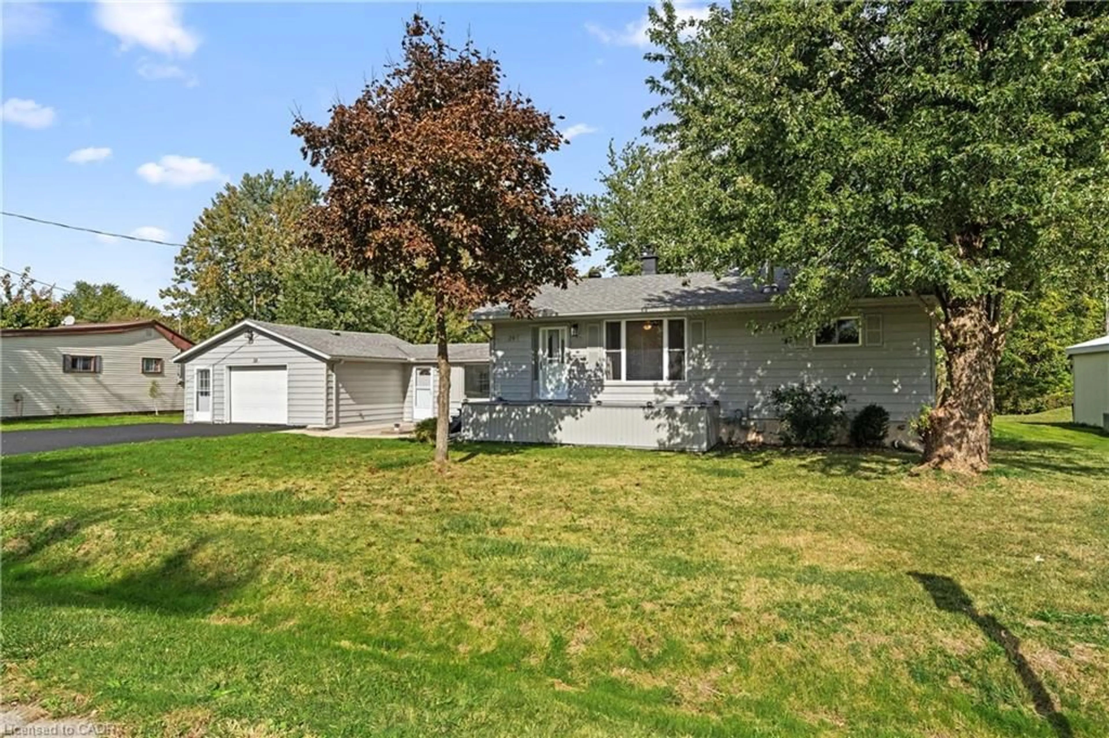 Home with vinyl exterior material, street for 20 Villella Rd, Lowbanks Ontario N0A 1K0