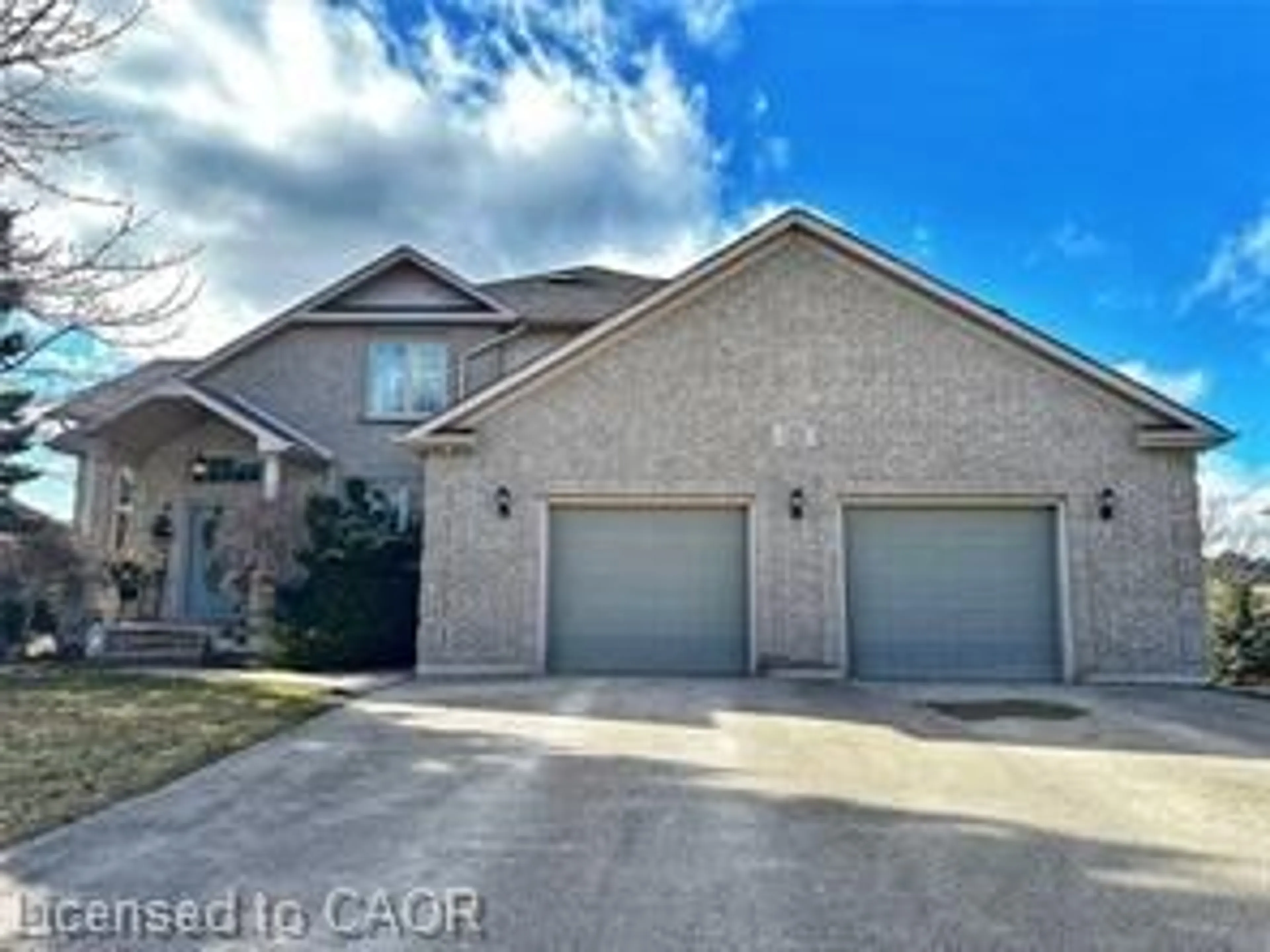 Home with brick exterior material, street for 158 River Run Rd, Drayton Ontario N0G 1P0