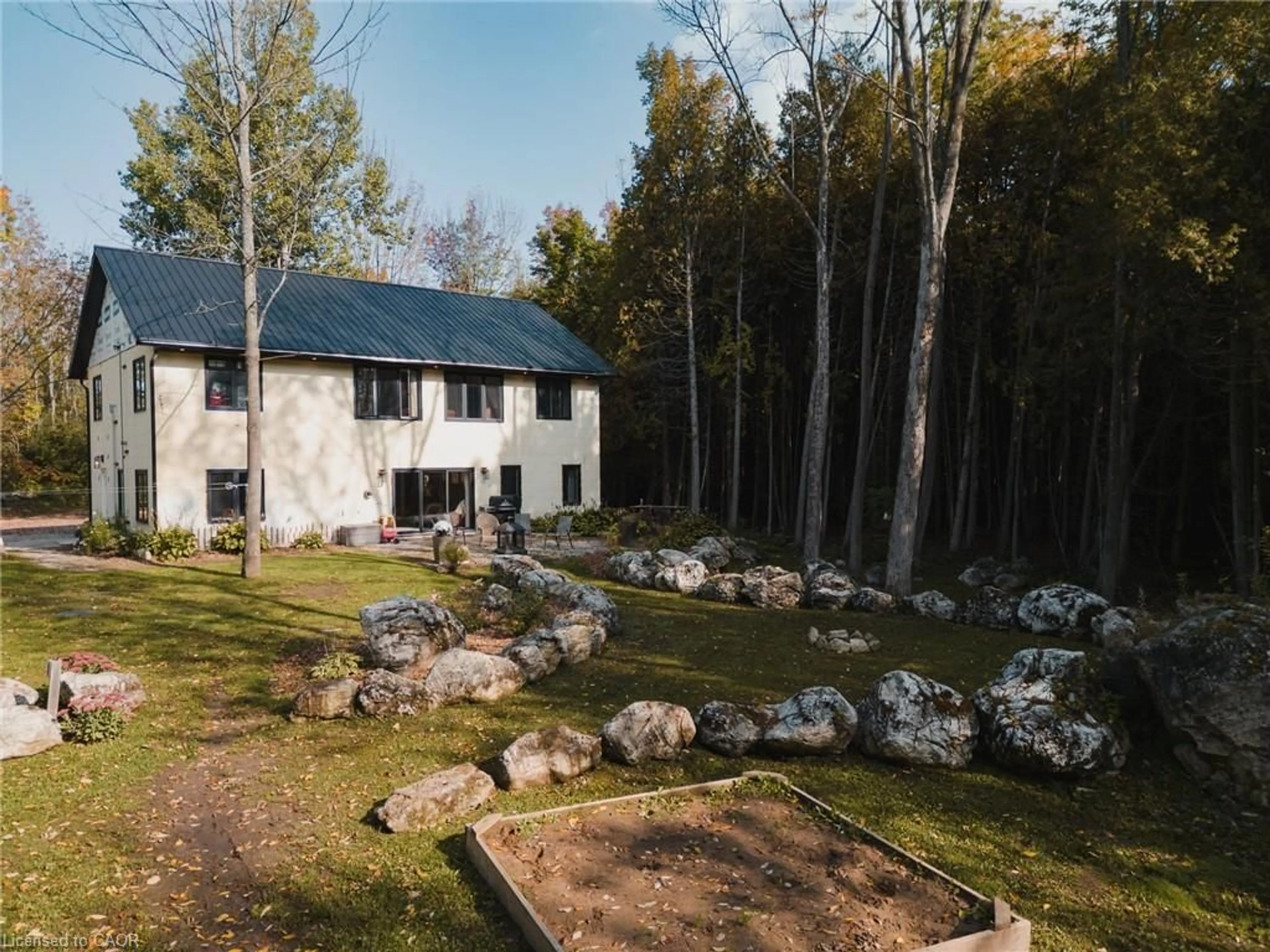 A pic from outside/outdoor area/front of a property/back of a property/a pic from drone, unknown for 245700 Sideroad 22, Meaford Ontario N4L 0A7