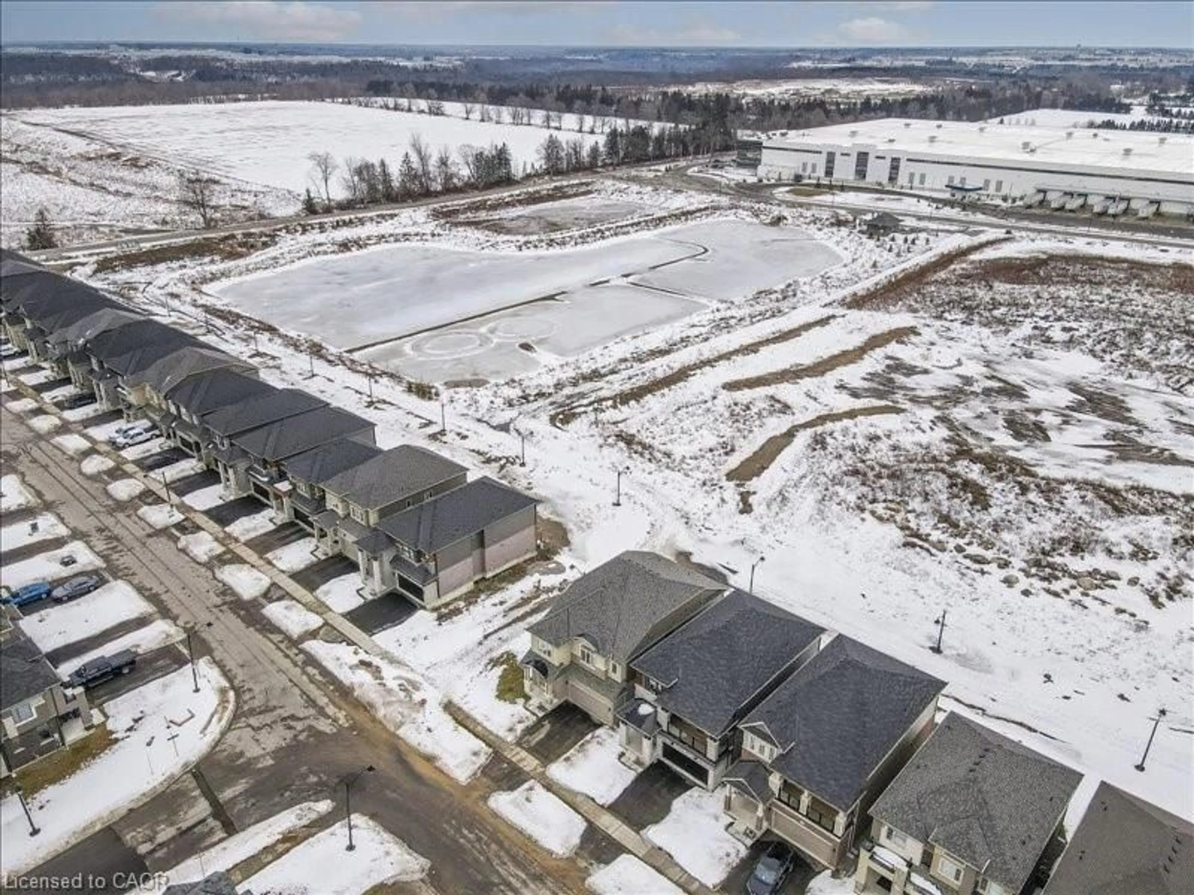 A pic from outside/outdoor area/front of a property/back of a property/a pic from drone, street for 90 Hitchman St, Paris Ontario N3L 0M1