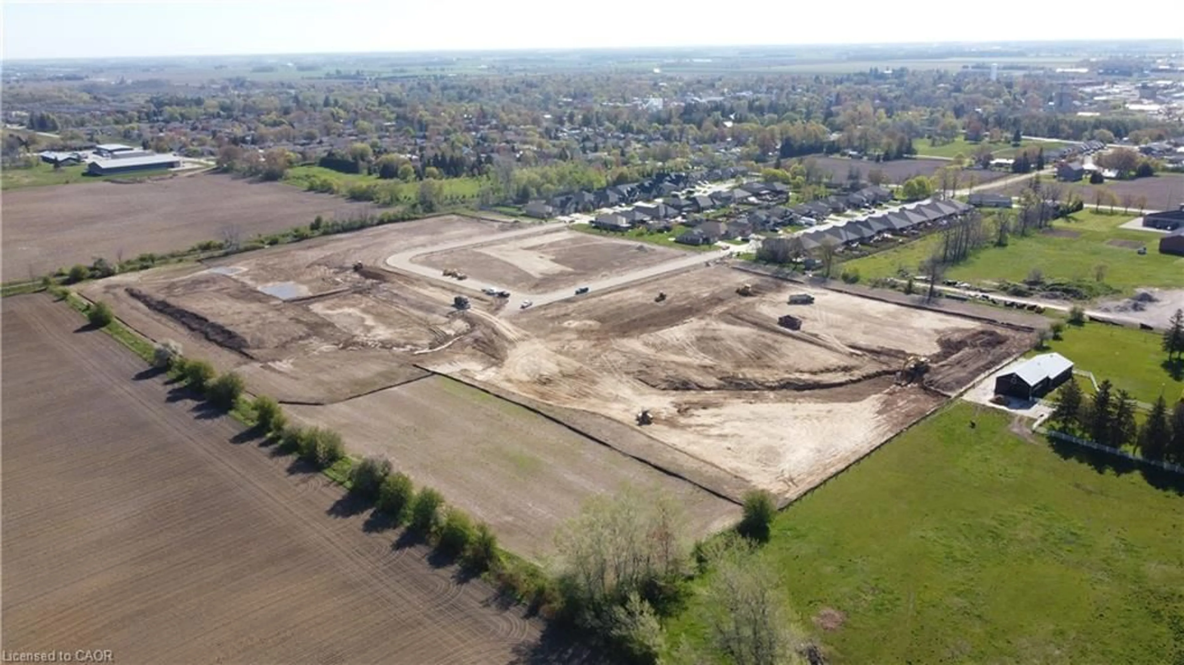 A pic from outside/outdoor area/front of a property/back of a property/a pic from drone, building for MITCHELL Lands, Perth Ontario N0K 1N0