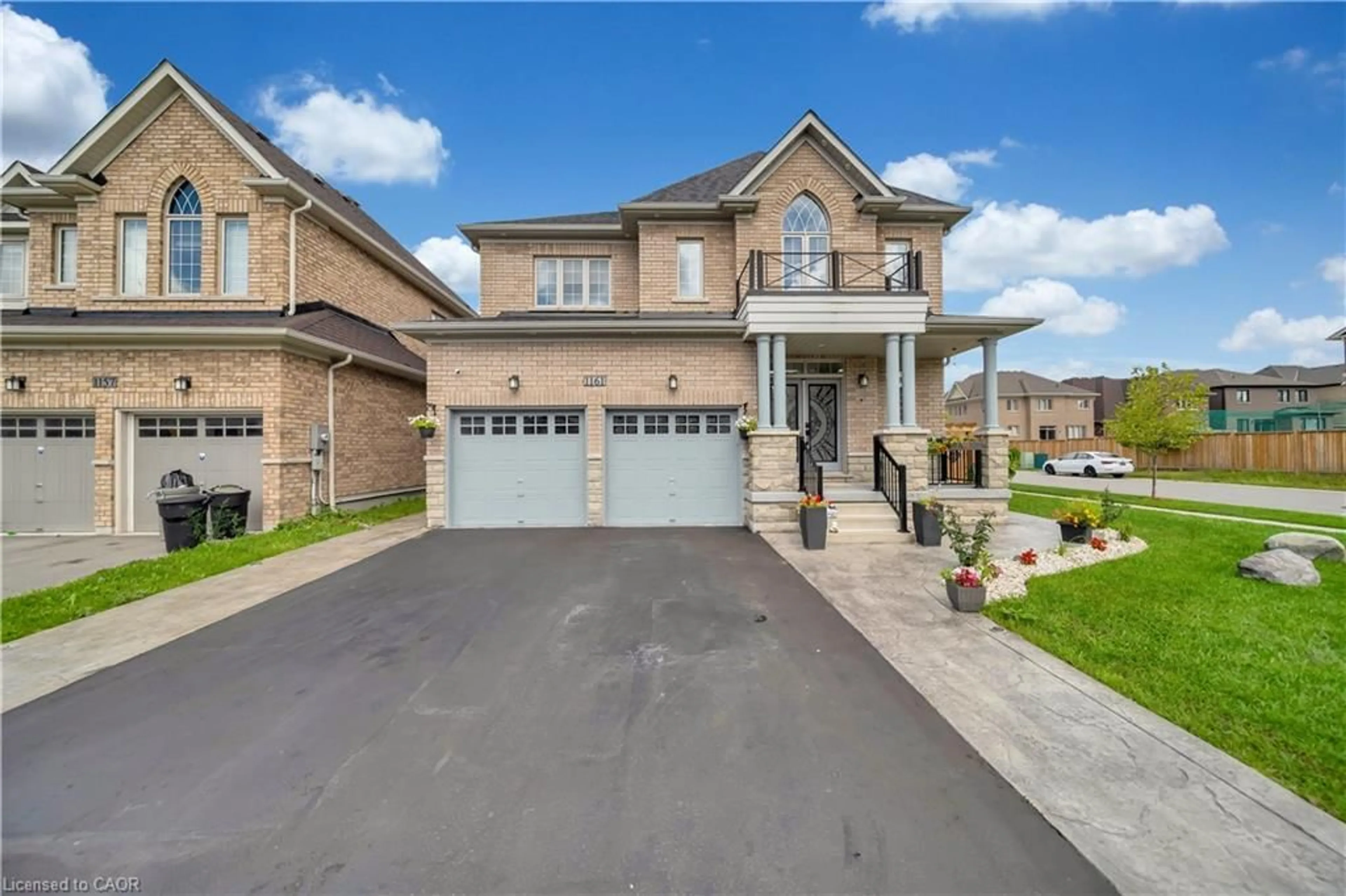 Home with brick exterior material, street for 1161 Upper Thames Dr, Woodstock Ontario N4T 0L4