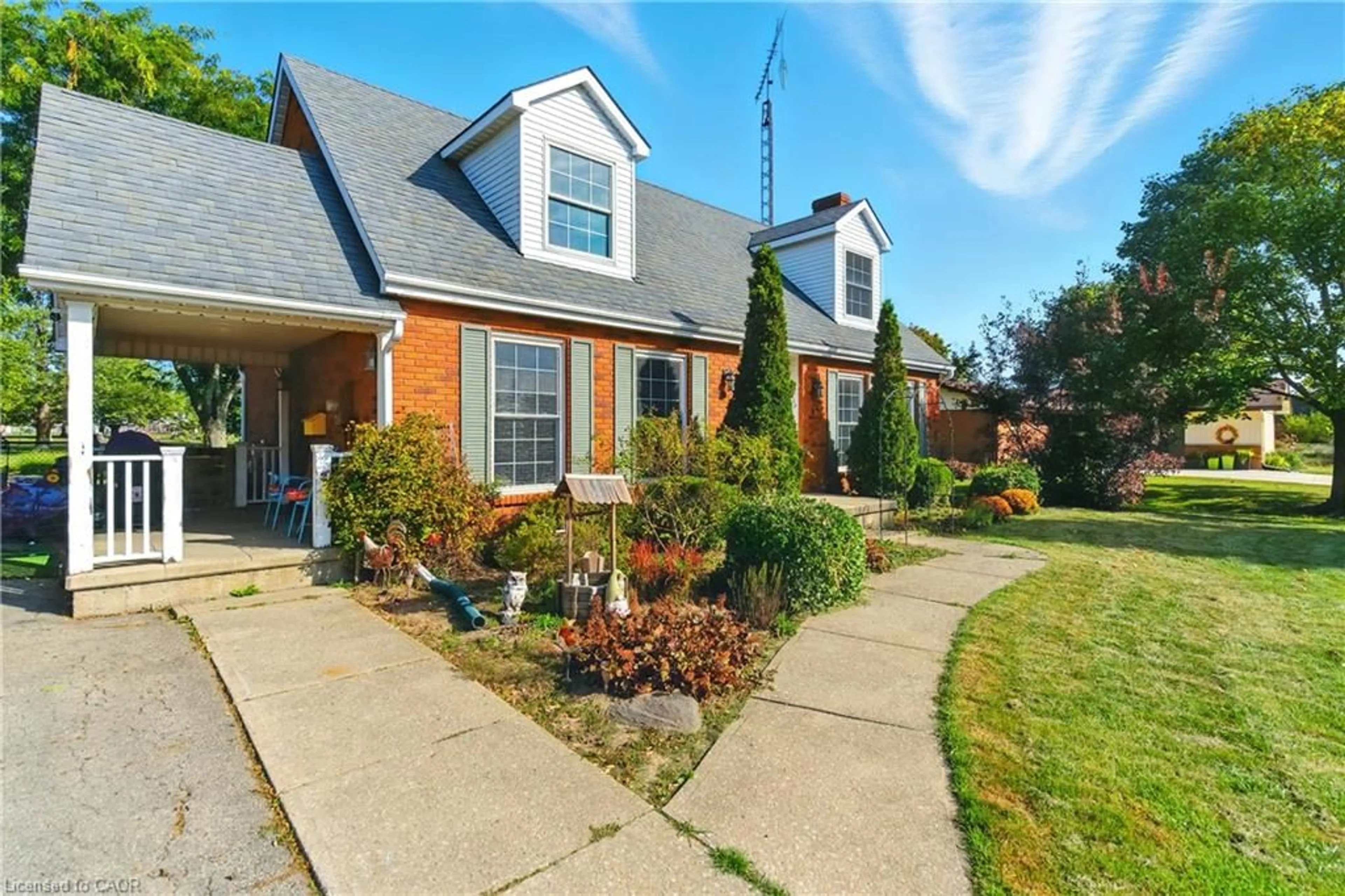 Home with brick exterior material, street for 31 Peel St, Jarvis Ontario N0A 1J0