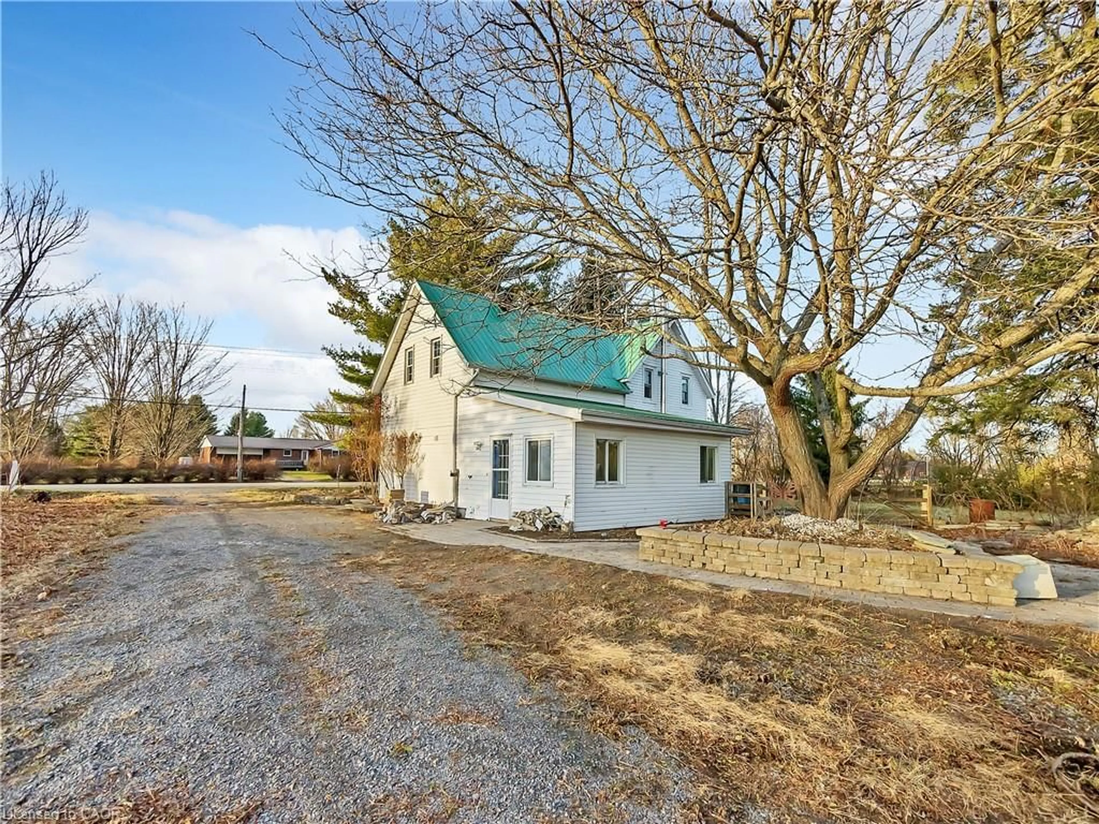 A pic from outside/outdoor area/front of a property/back of a property/a pic from drone, unknown for 3527 County Rd 26, Augusta Ontario K0E 1T0