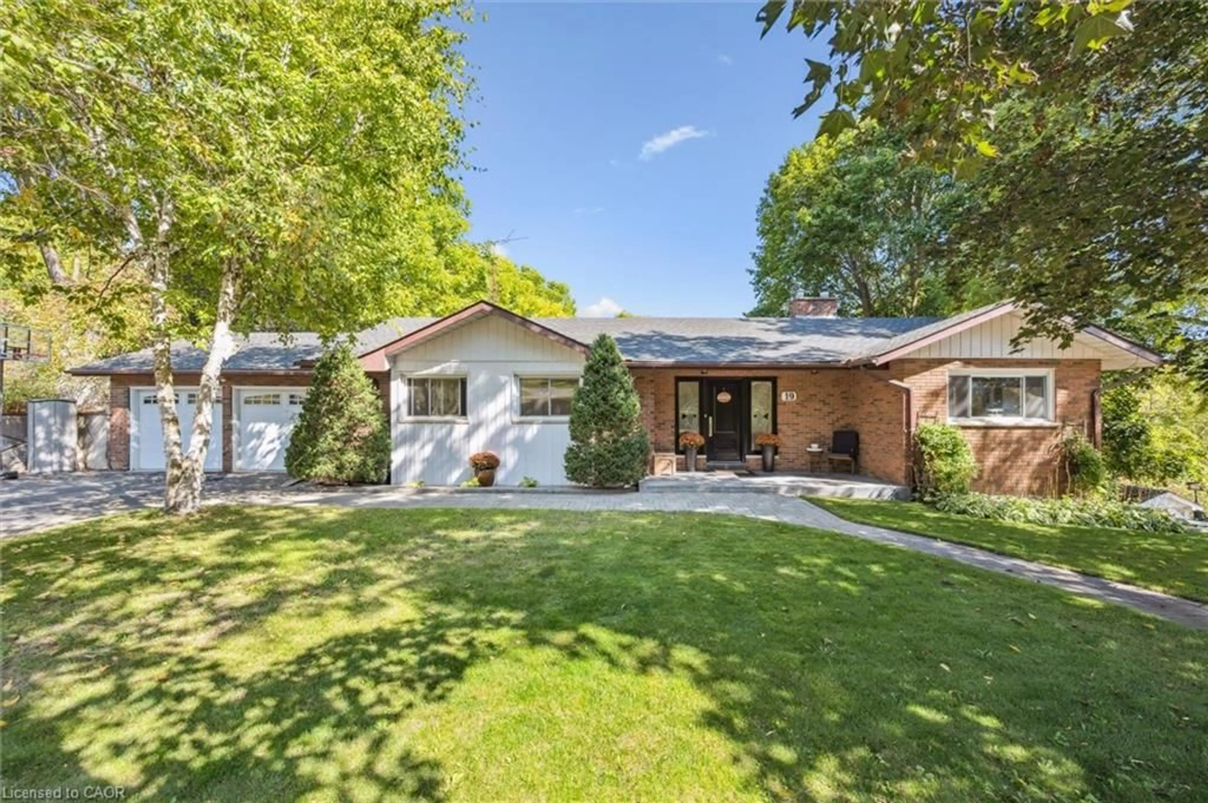 Home with brick exterior material, street for 19 Stewarttown Rd, Georgetown Ontario L7G 4S5