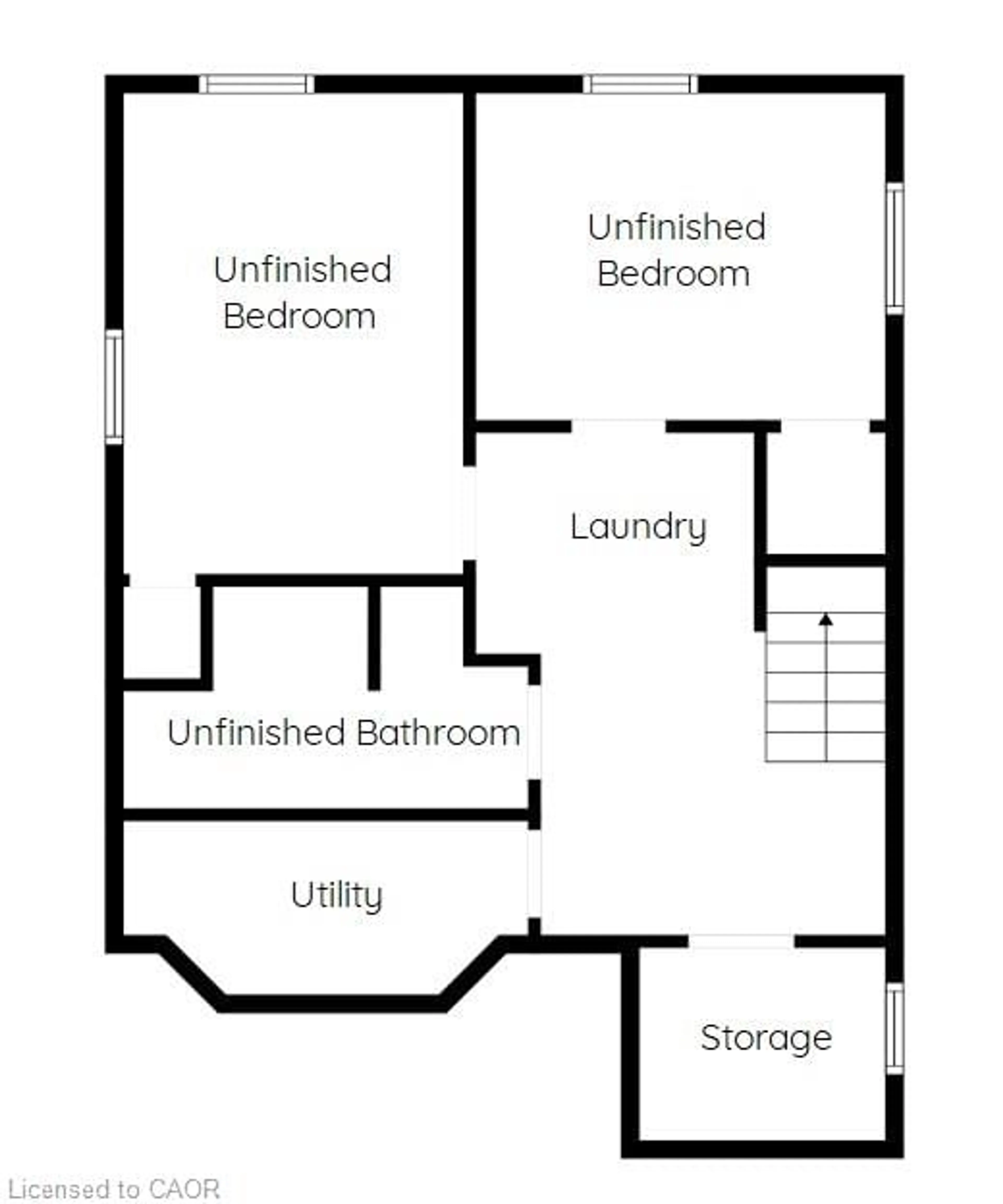 Floor plan for 293 Emerson St, Hamilton Ontario L8S 2Y8