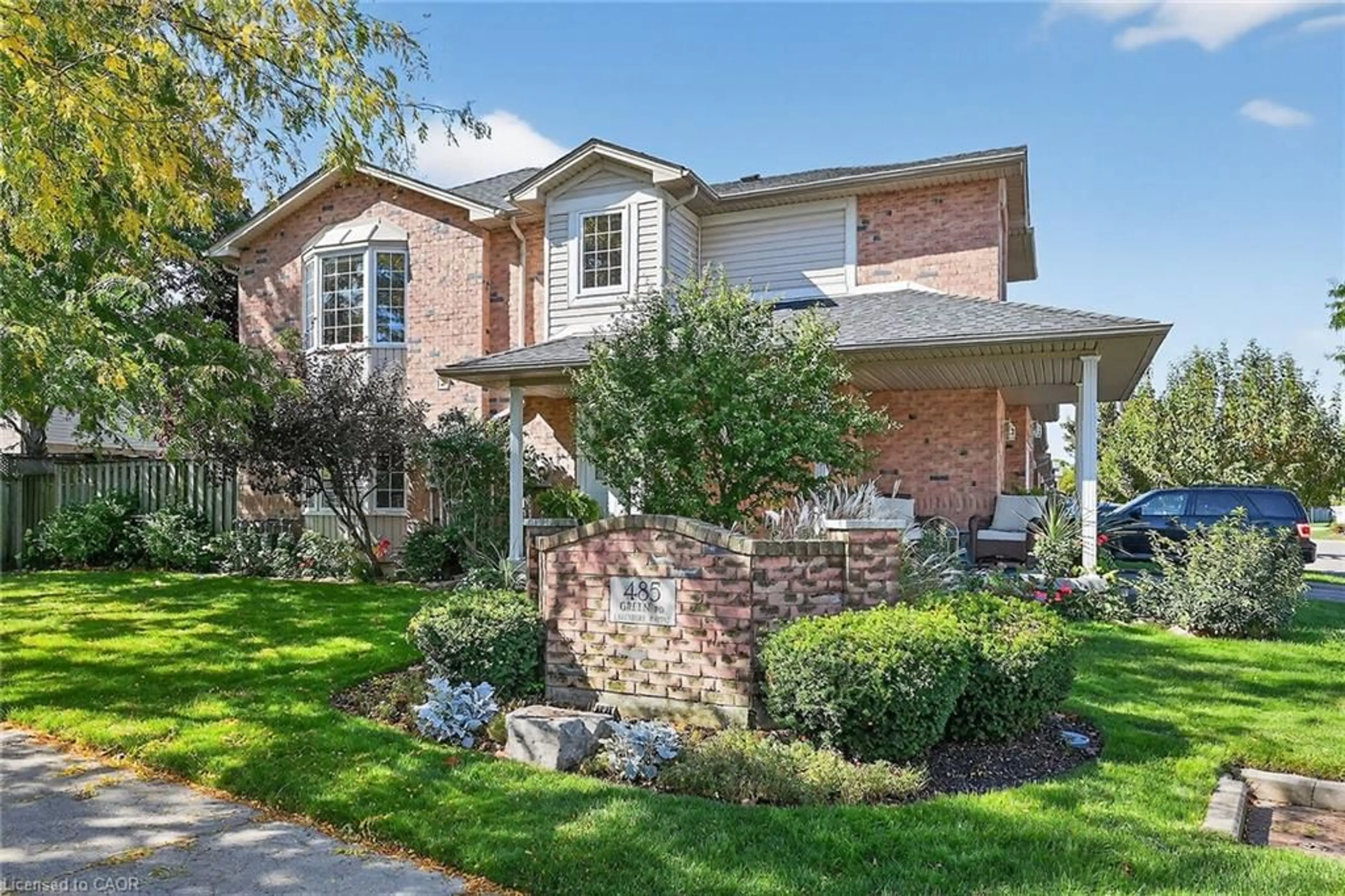 Home with brick exterior material, street for 485 Green Rd #14, Stoney Creek Ontario L8E 6A7