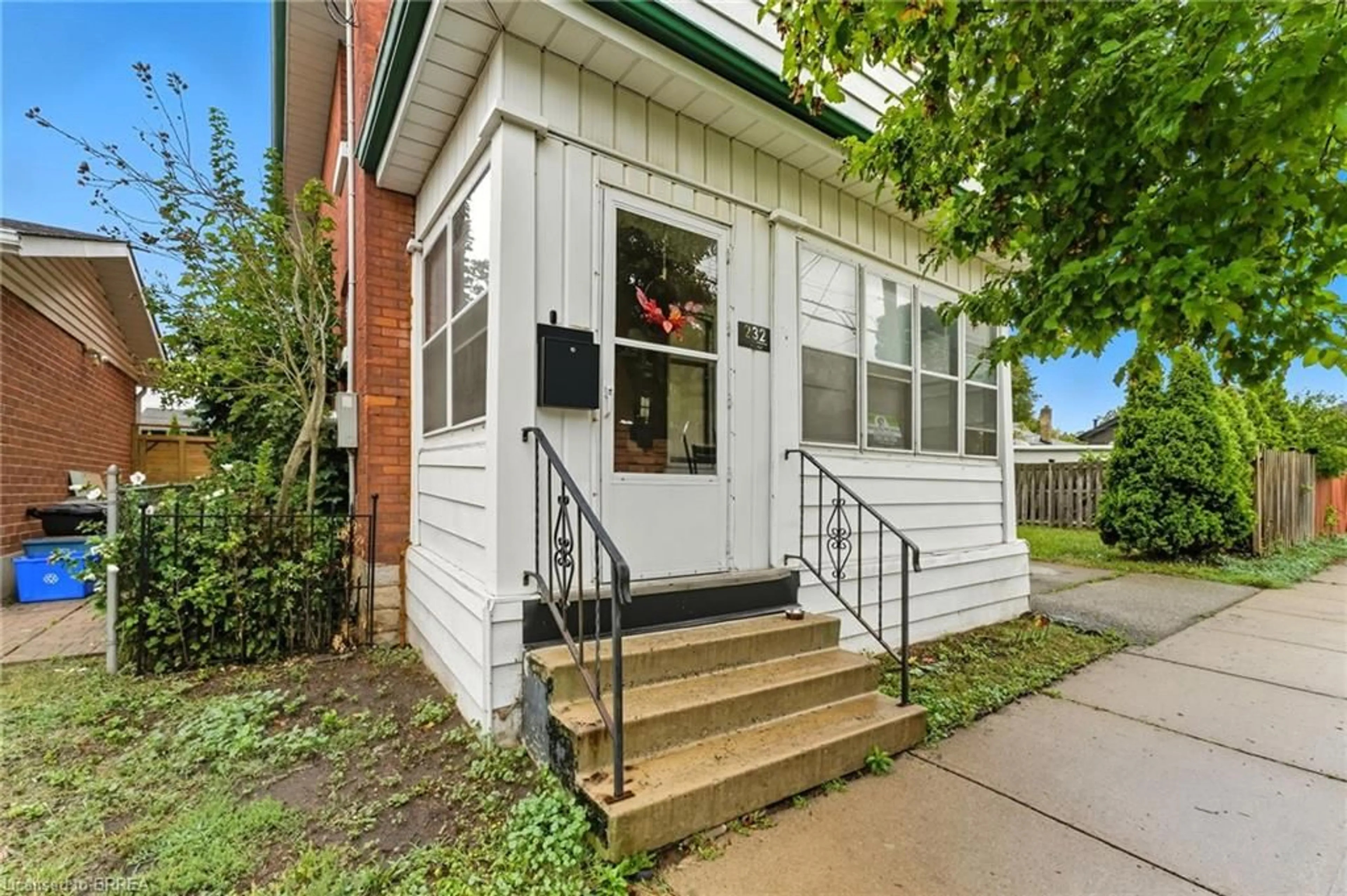 Home with brick exterior material, street for 232 Brock St, Brantford Ontario N3S 5X2