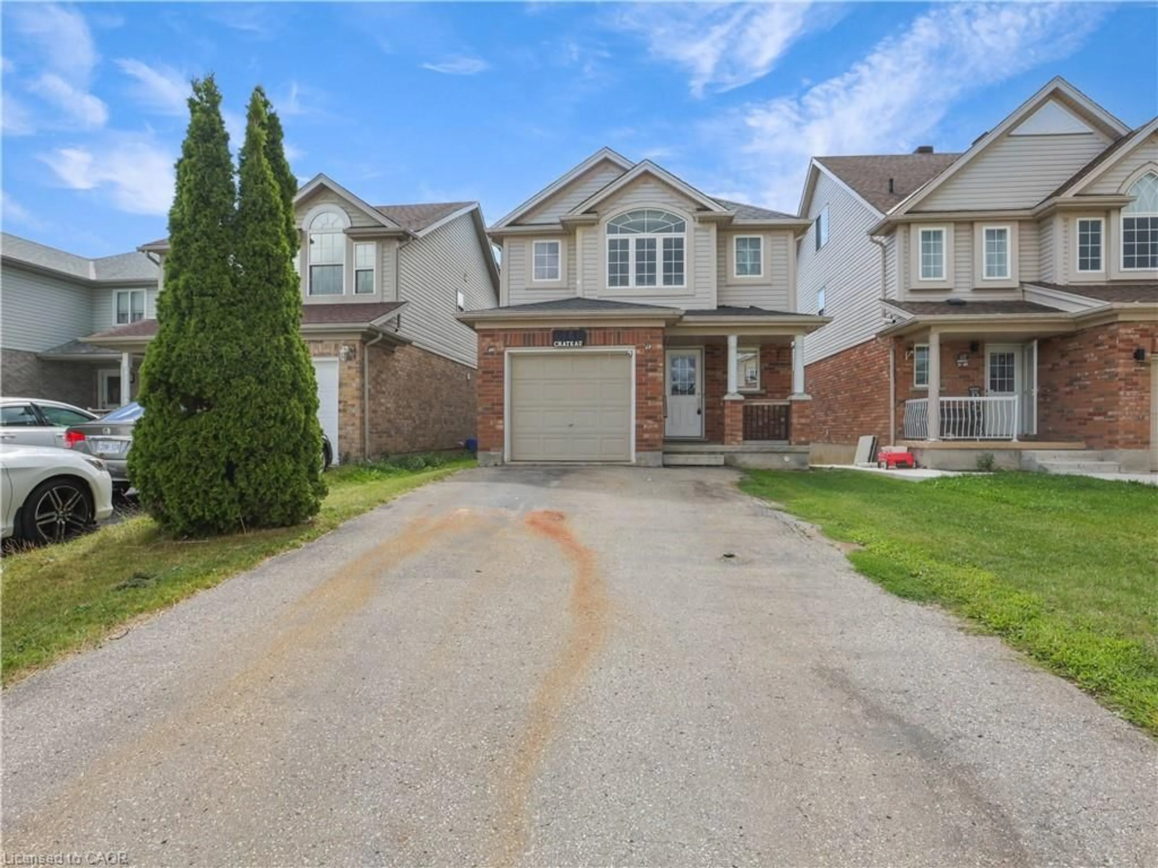 Home with brick exterior material, street for 14 Chateau Cres, Cambridge Ontario N3H 5S2