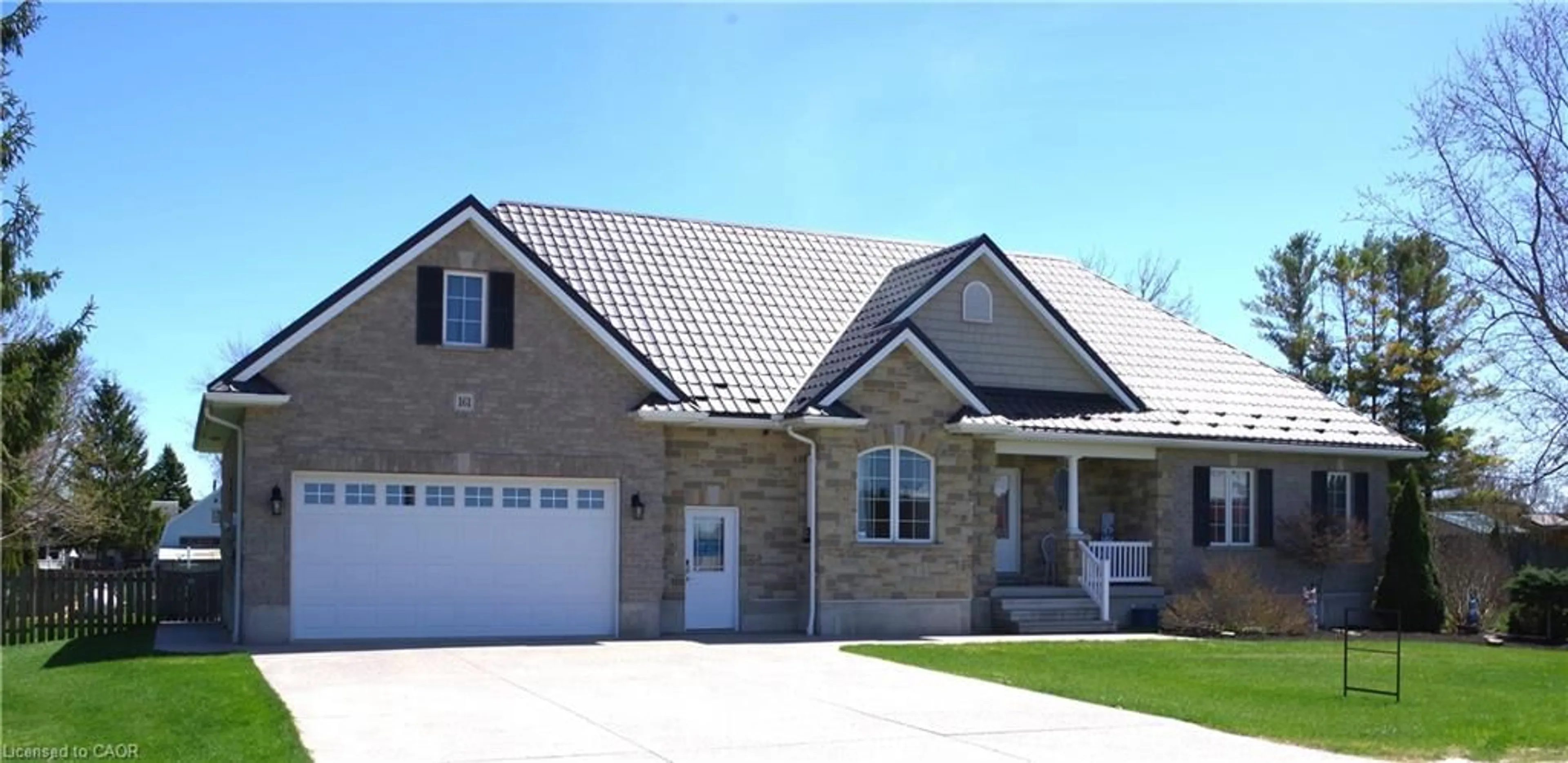Home with brick exterior material, street for 161 Brock St, Monkton Ontario N0K 1P0