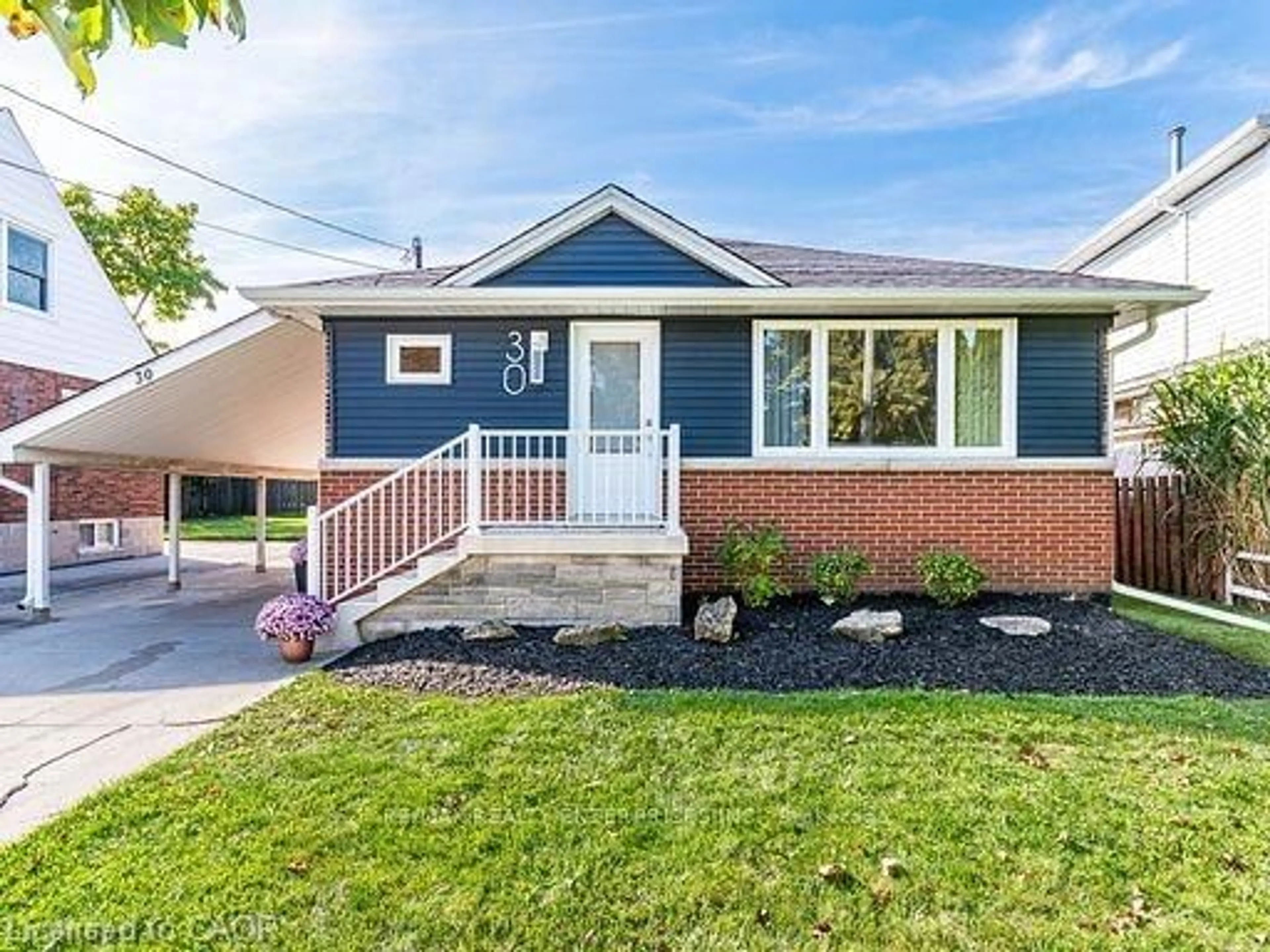 Home with brick exterior material, street for 30 Alderney Ave, Hamilton Ontario L9A 2A5
