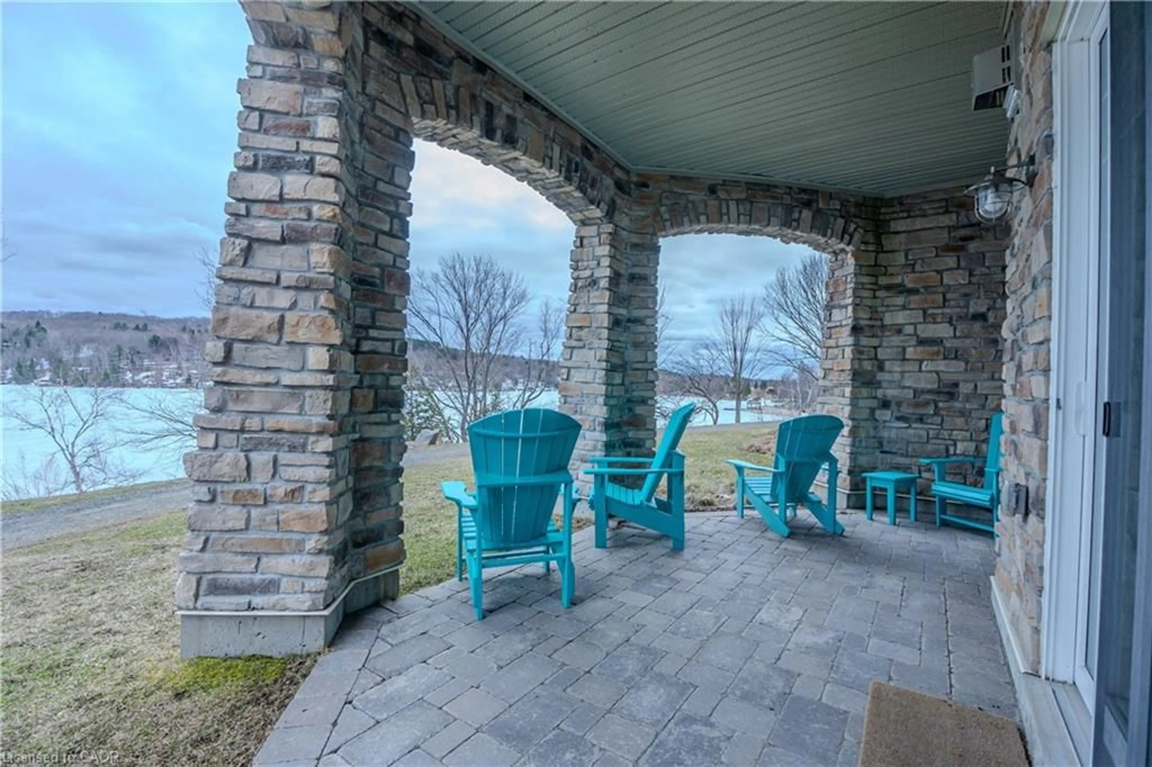 Patio, water/lake/river/ocean view for 25 Pen Lake Point Rd #031, Huntsville Ontario P1H 1A9