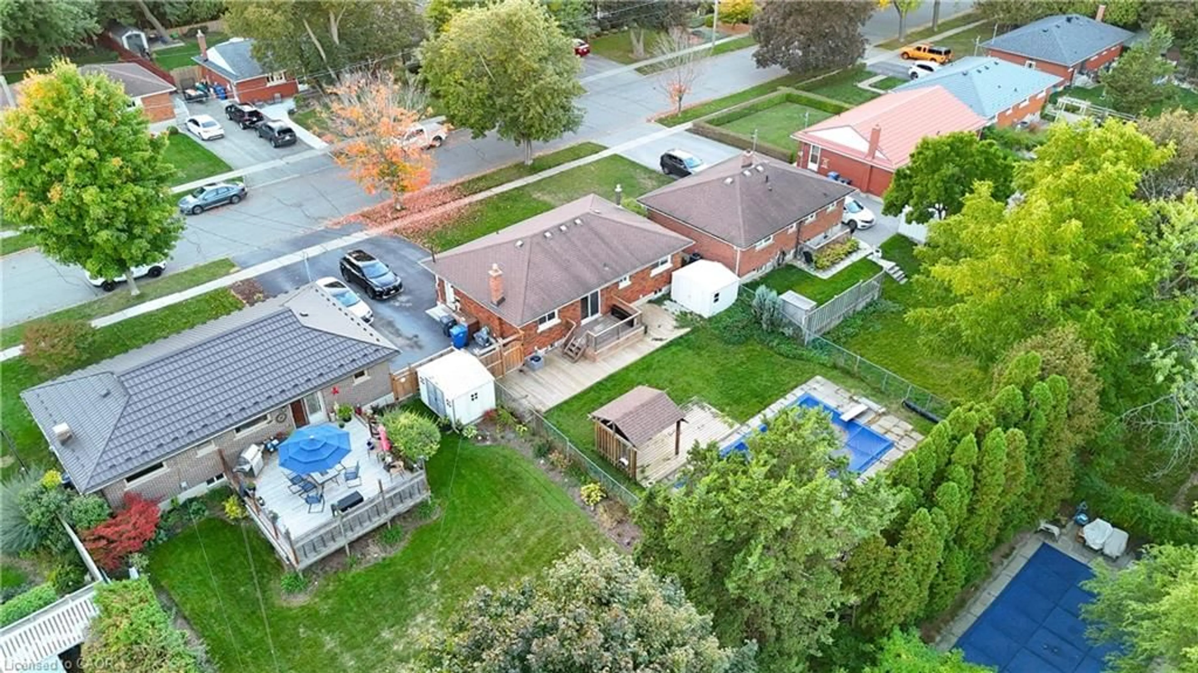 A pic from outside/outdoor area/front of a property/back of a property/a pic from drone, street for 53 Freeman Ave, Guelph Ontario N1H 4S9
