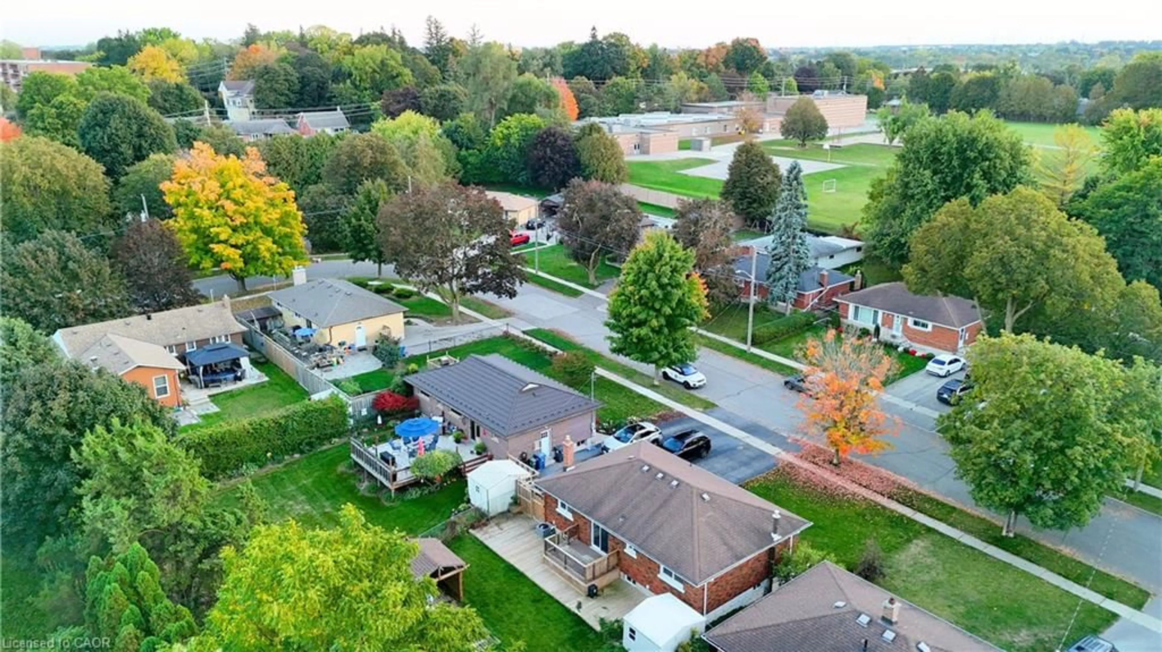 A pic from outside/outdoor area/front of a property/back of a property/a pic from drone, street for 53 Freeman Ave, Guelph Ontario N1H 4S9