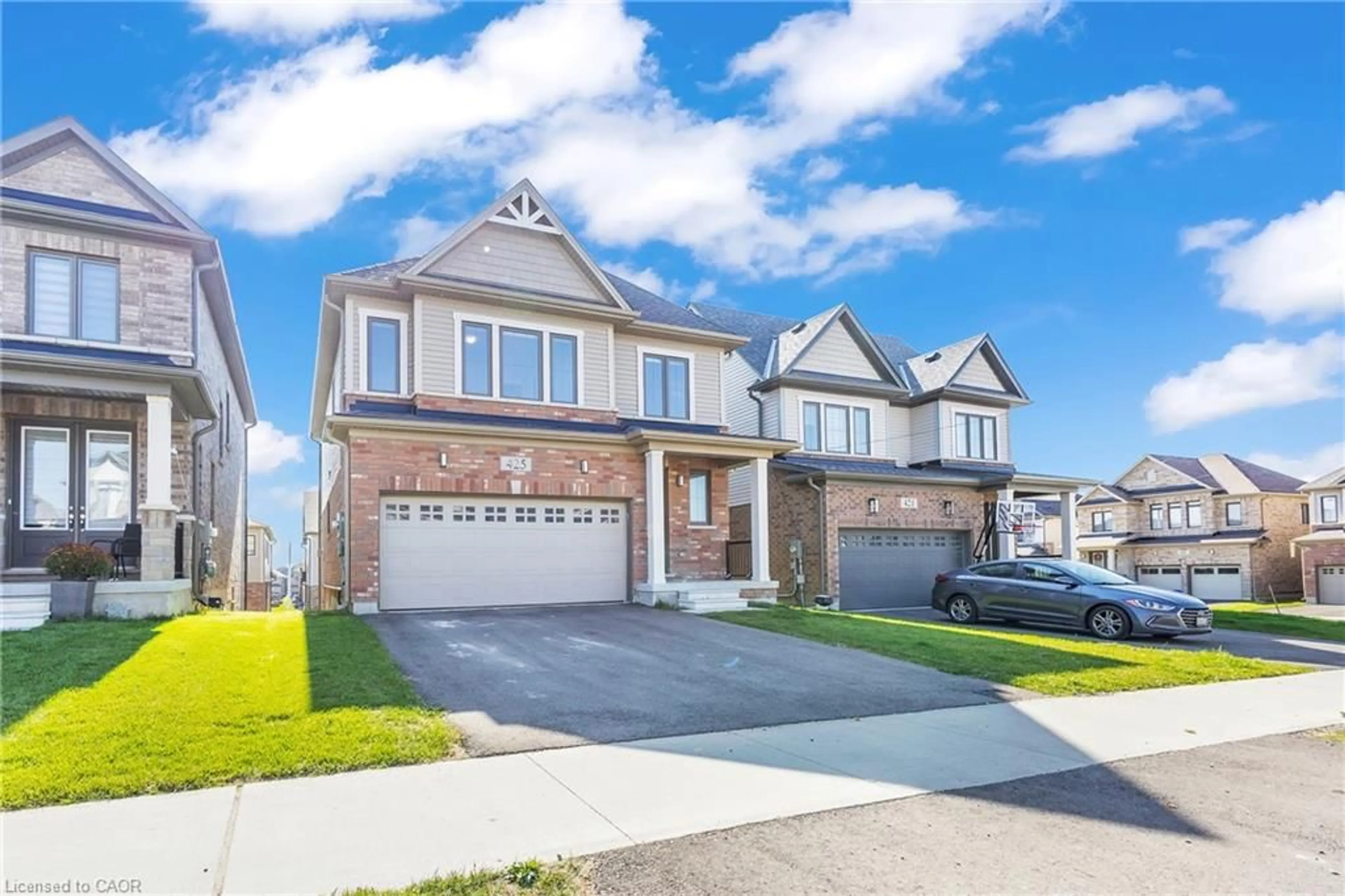 Home with brick exterior material, street for 425 Robert Woolner St, Ayr Ontario N0B 1E0