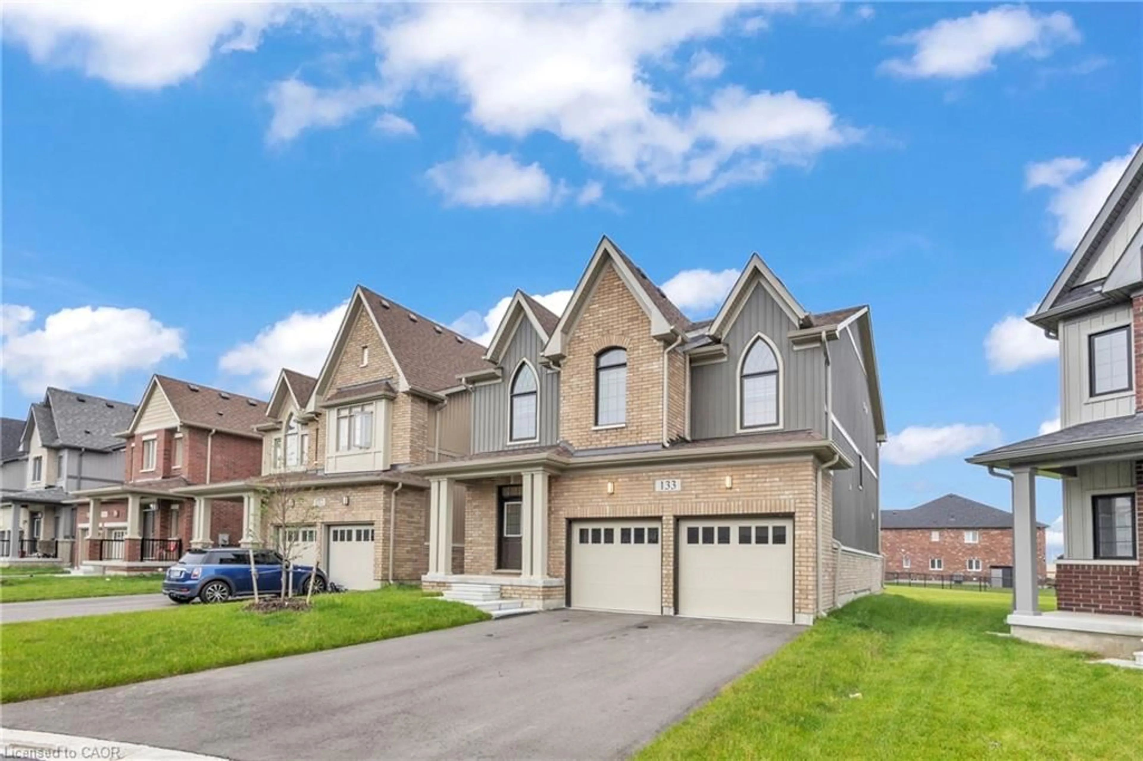 Home with brick exterior material, street for 133 Raftis St, Arthur Ontario N0G 1A0