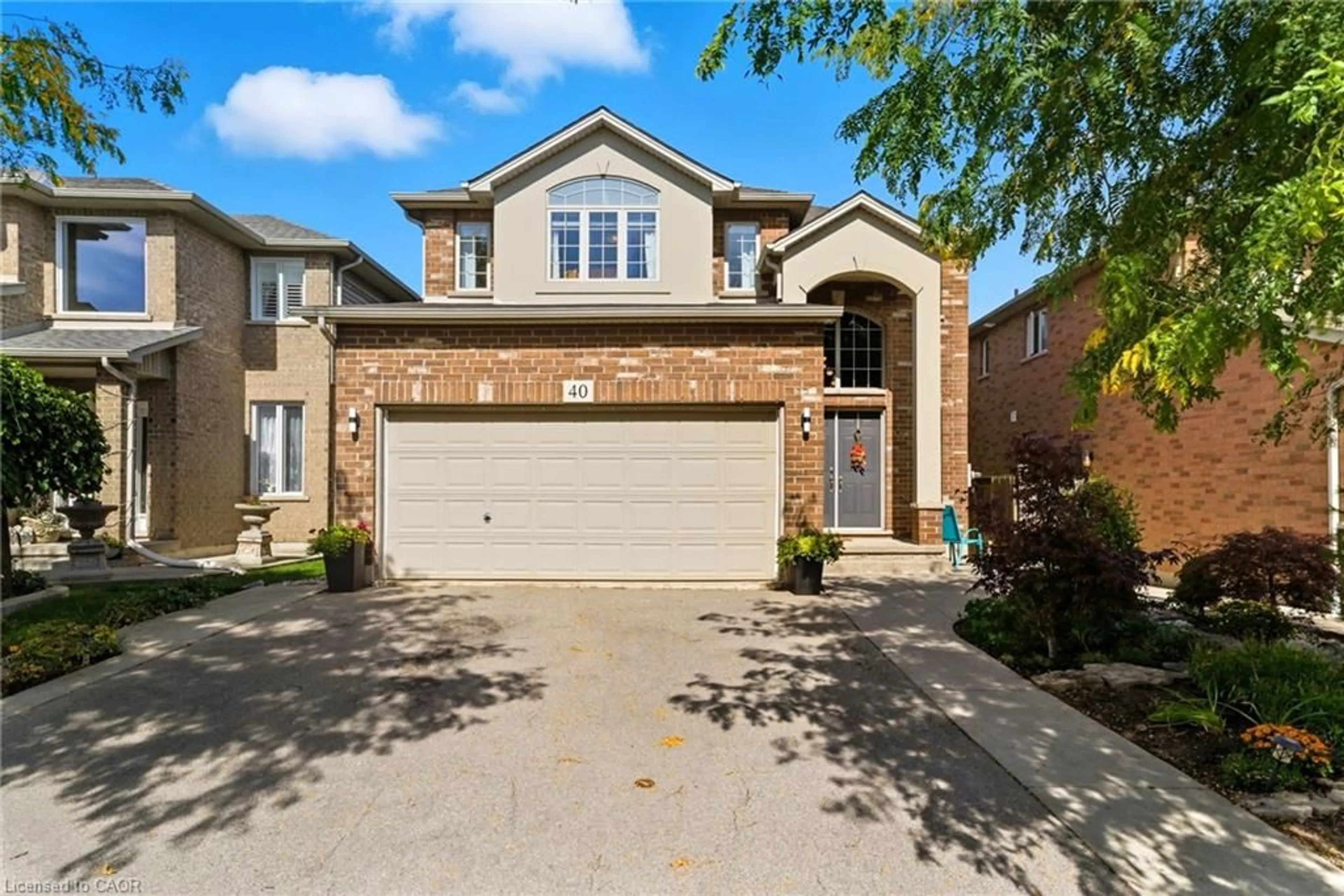 Home with brick exterior material, street for 40 Benedict Pl, Hamilton Ontario L9A 0A3