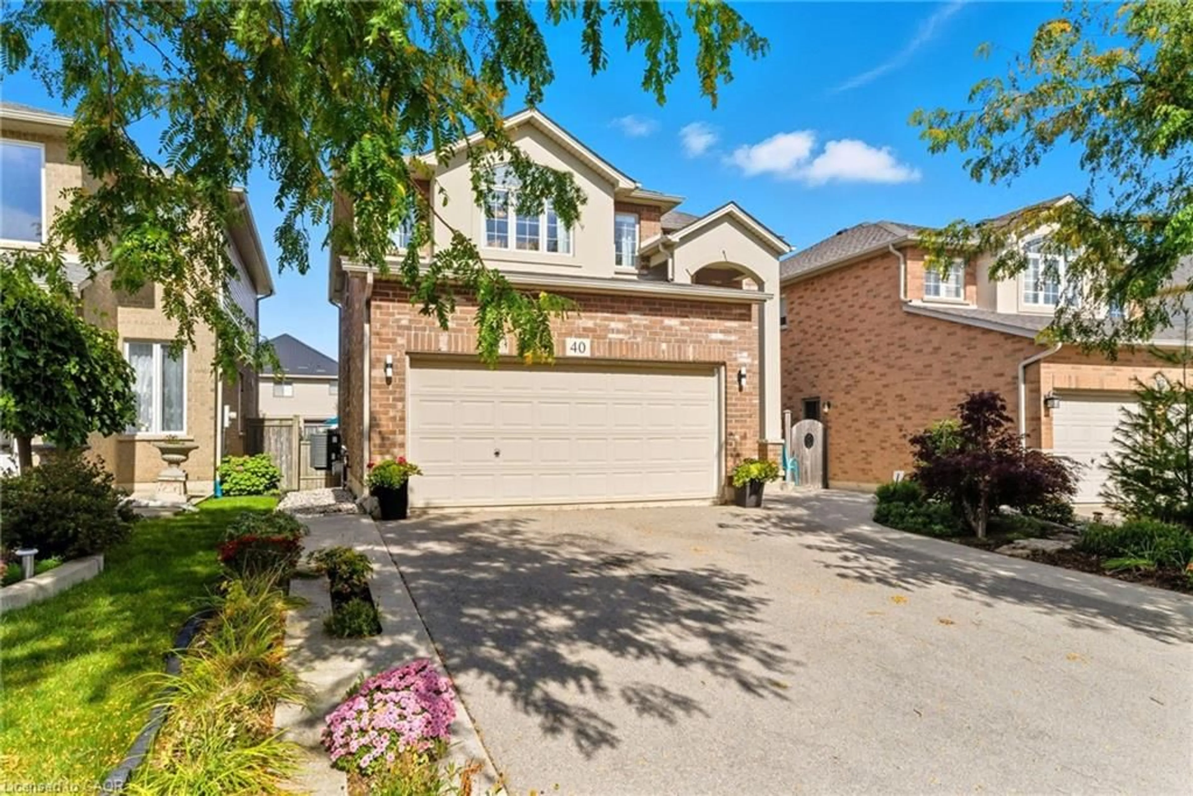 Home with brick exterior material, street for 40 Benedict Pl, Hamilton Ontario L9A 0A3