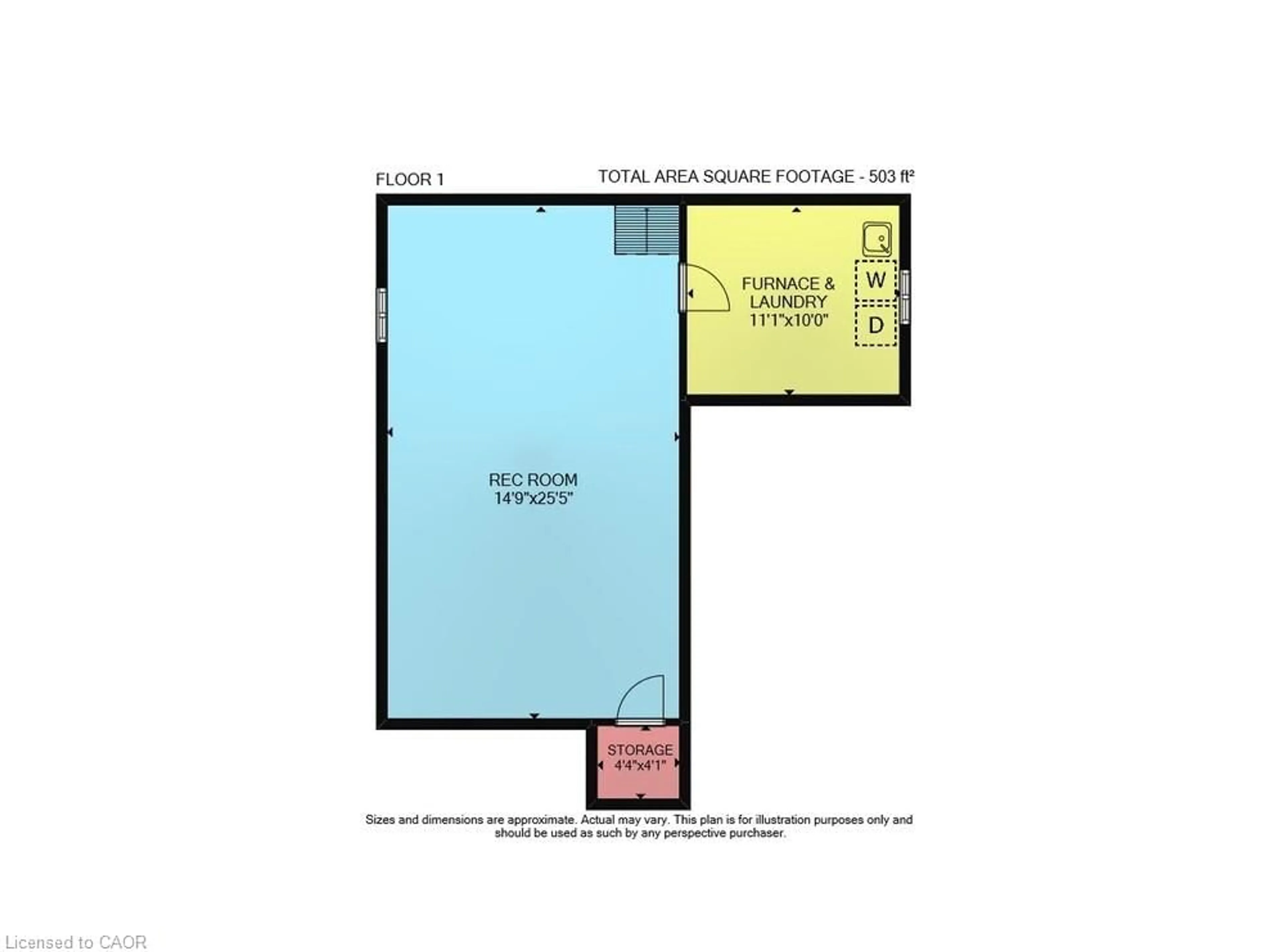 Floor plan for 82 Aylmer Cres, Stoney Creek Ontario L8J 1K3